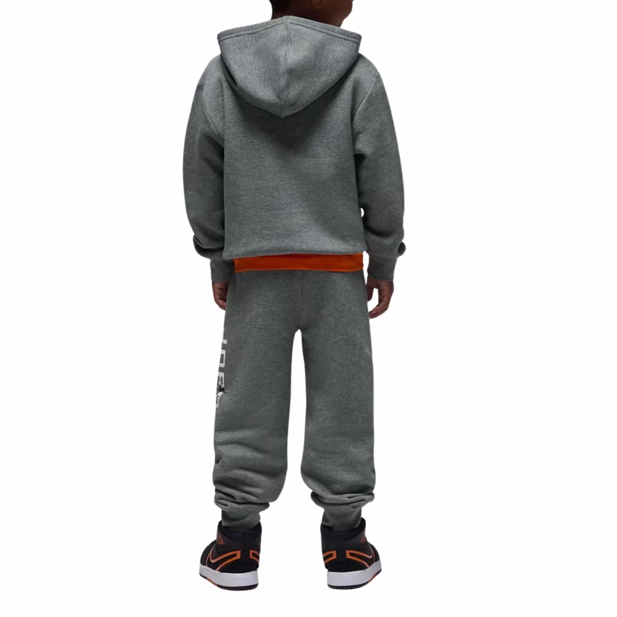 NIKE Jordan - Chándal infantil con capucha MJ Baseline gris