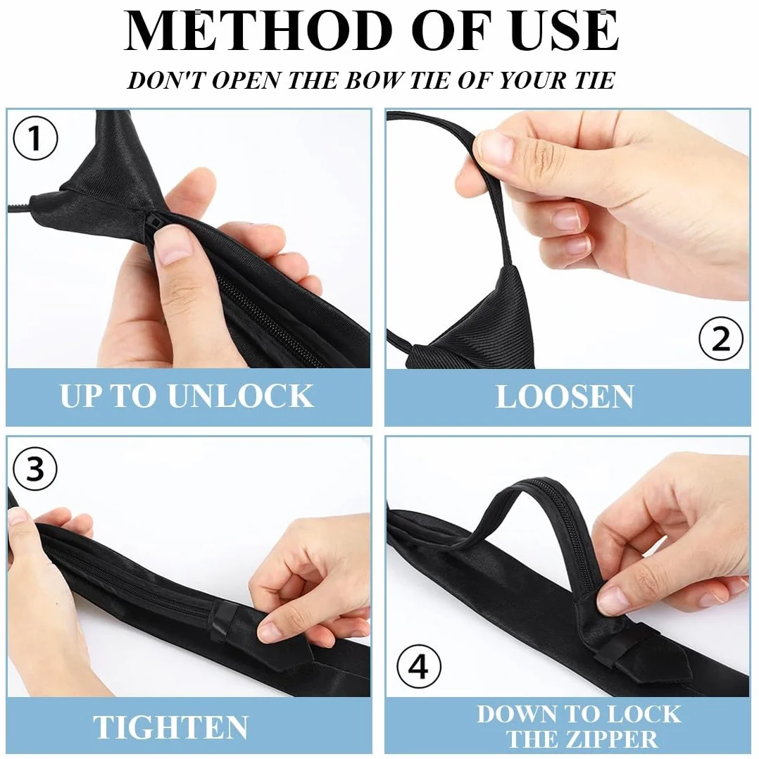 Corbata pre-atada de microfibra lisa y ajustable para niños, Ideal para ocasiones formales y escolares, Con hebilla de torre para mayor comodidad y estilo, 1pcs