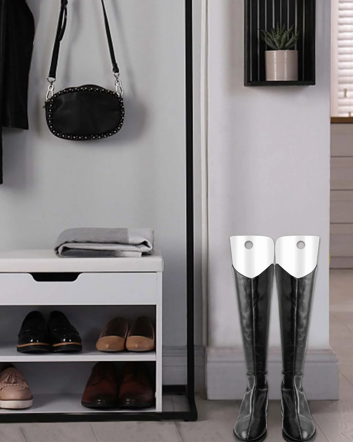 3 Pares Insertos en Forma de Bota, Soporte Alto para Botas y Botas de Alto Apoyo para Mujeres y Hombres