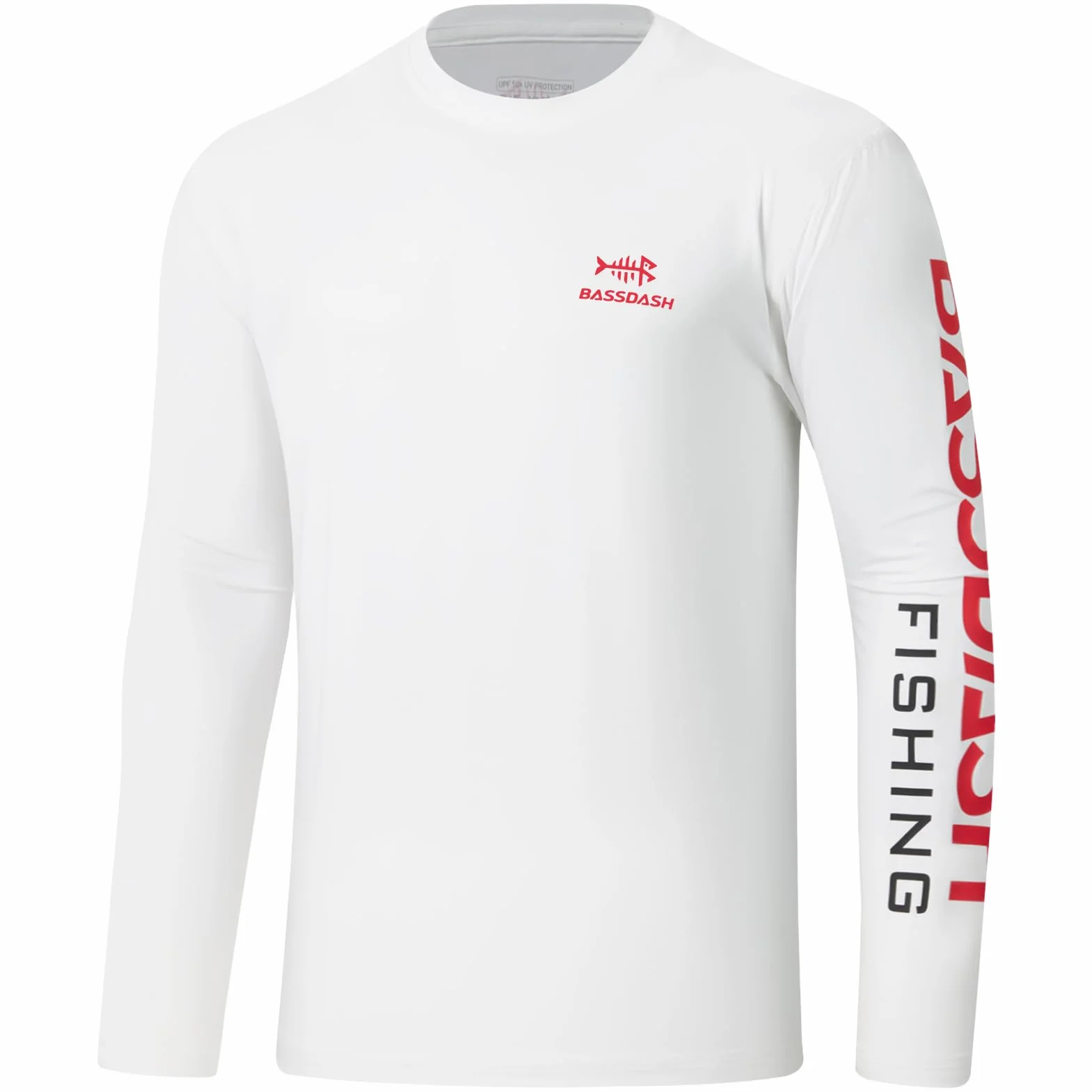 Bassdash Camiseta de Manga Larga para Hombre Camisetas de Pesca para Hombre protección Solar UV UPF 50+ Secado Rápido