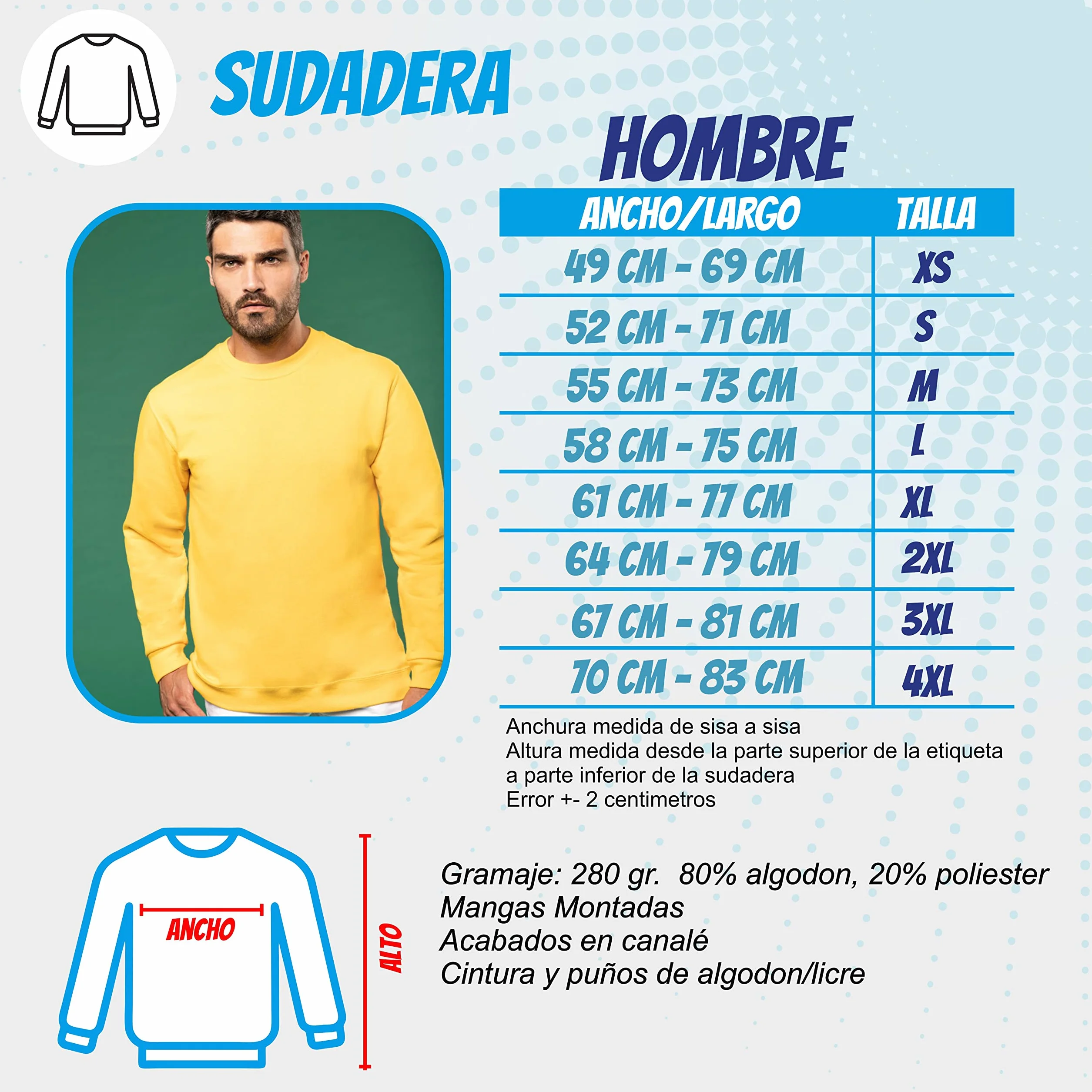 Sudadera Gamer Sin Capucha Hombre The Fan Tee 128 XS