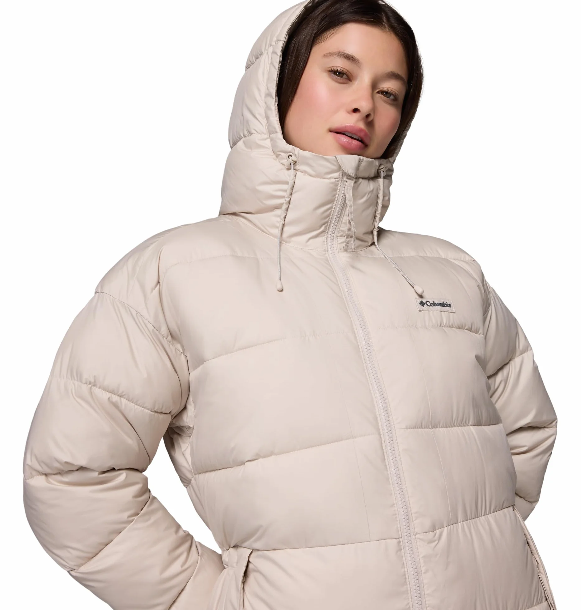 Columbia Pike Lake 3 Long Jacket Chaqueta acolchada con capucha Mujer (Pack de 1)