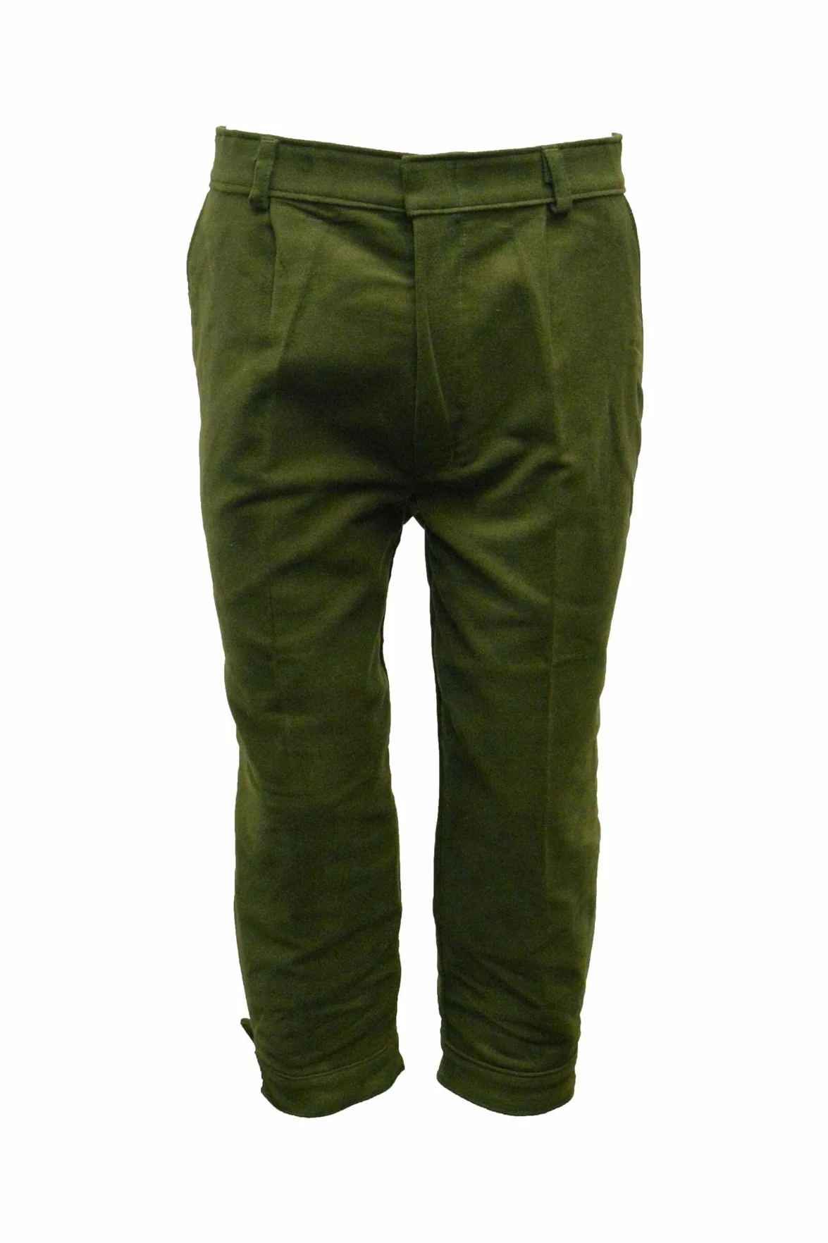 Walker and Hawkes - Pantalones Moleskin Shooting Plus Twos Breeks para Hombre - Aceituna