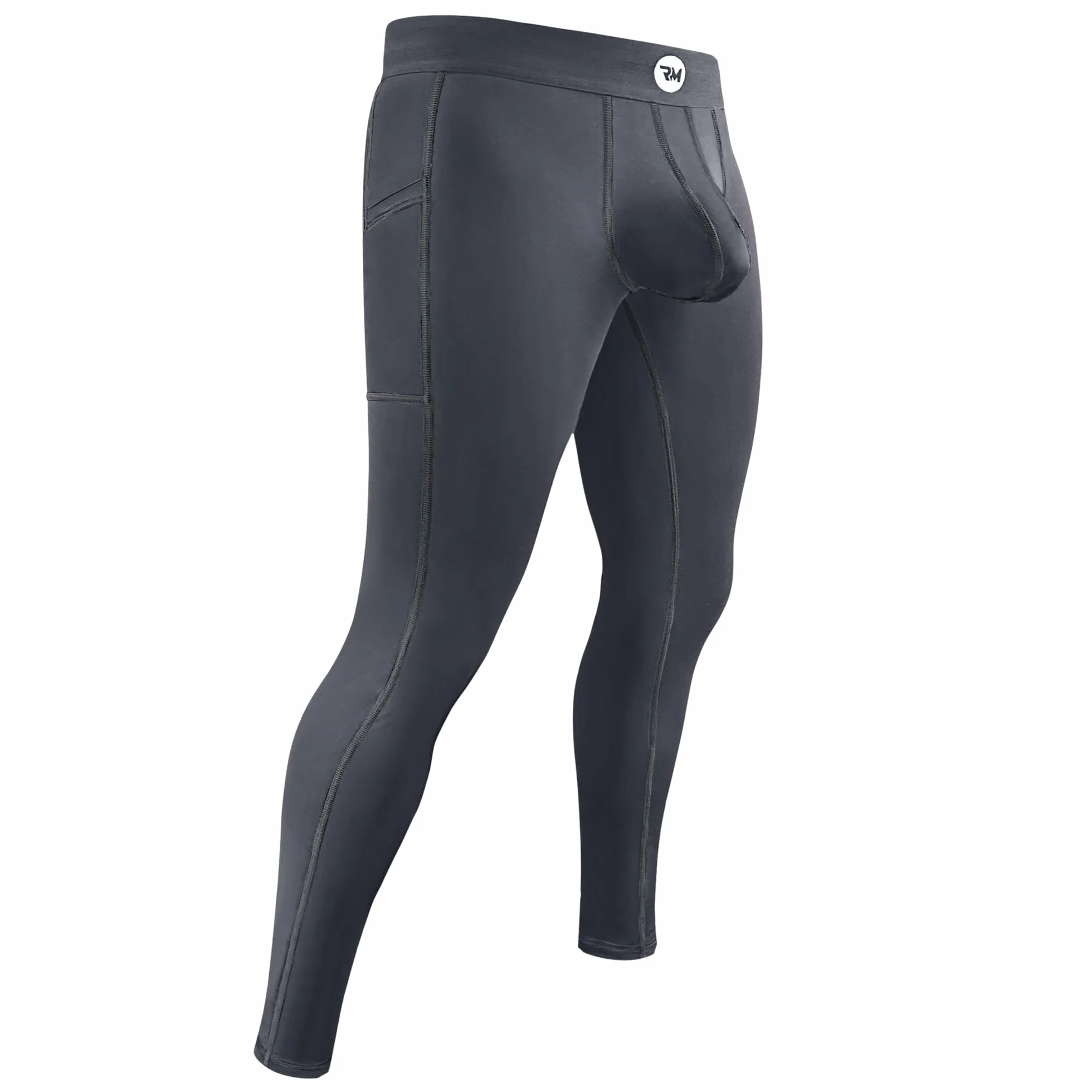 RM Real Men Real D Pouch Thermal Compression Pants Men Pantalones de compresión para Hombre