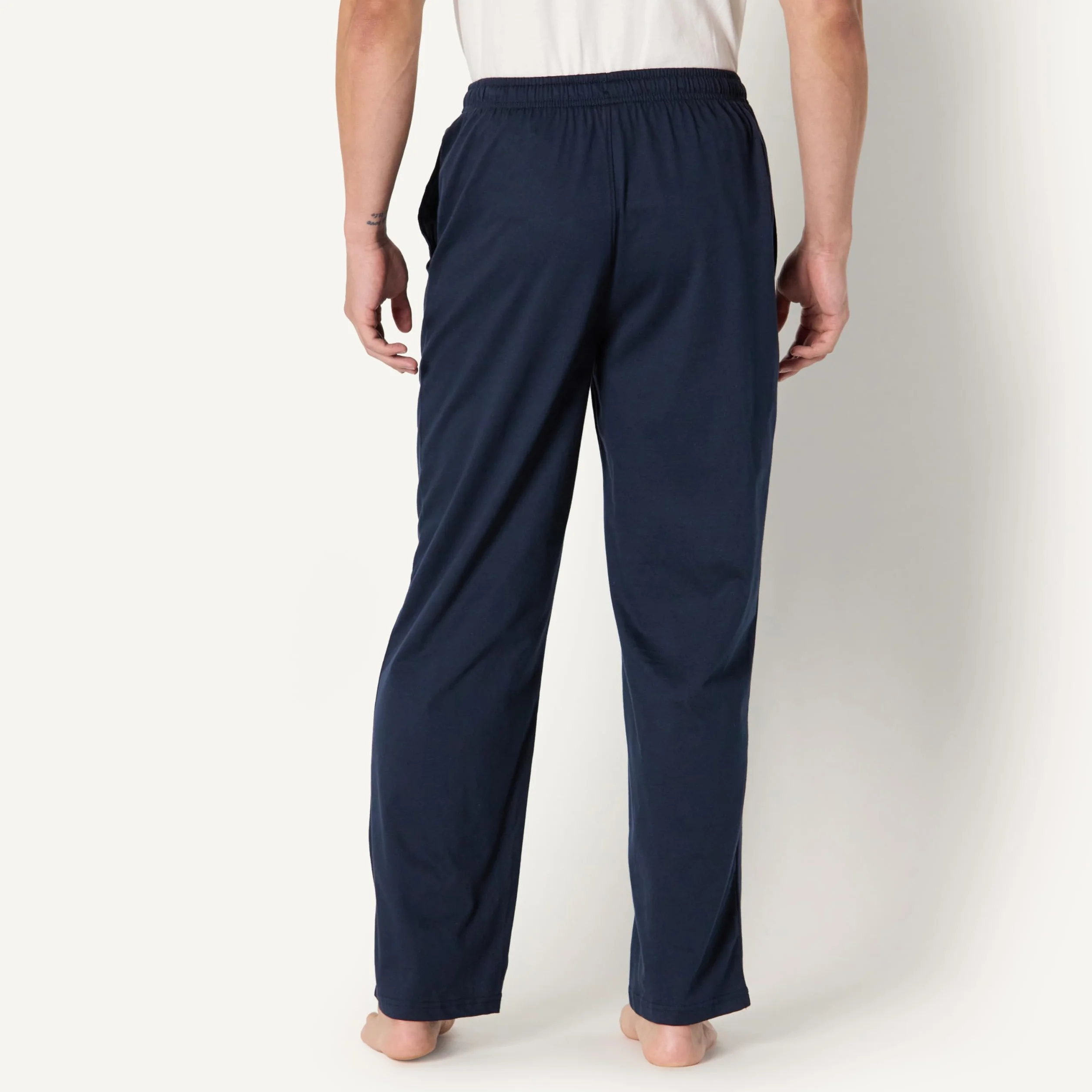Amazon Essentials Hombre Pantalón de Pijama de Punto de algodón