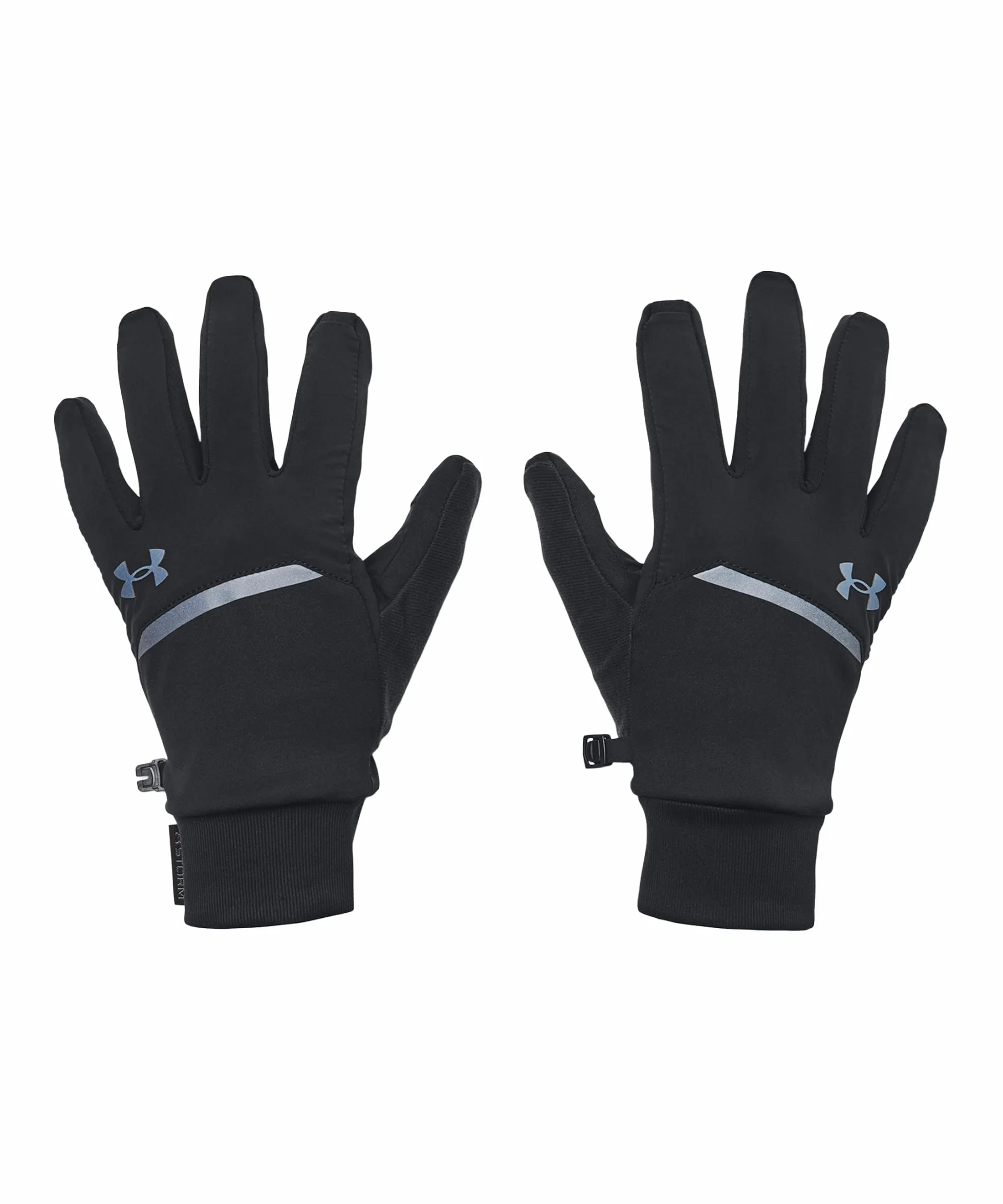 Under Armour Men's UA Storm Fleece Run Gloves Guantes de Dedos completos, Hombre