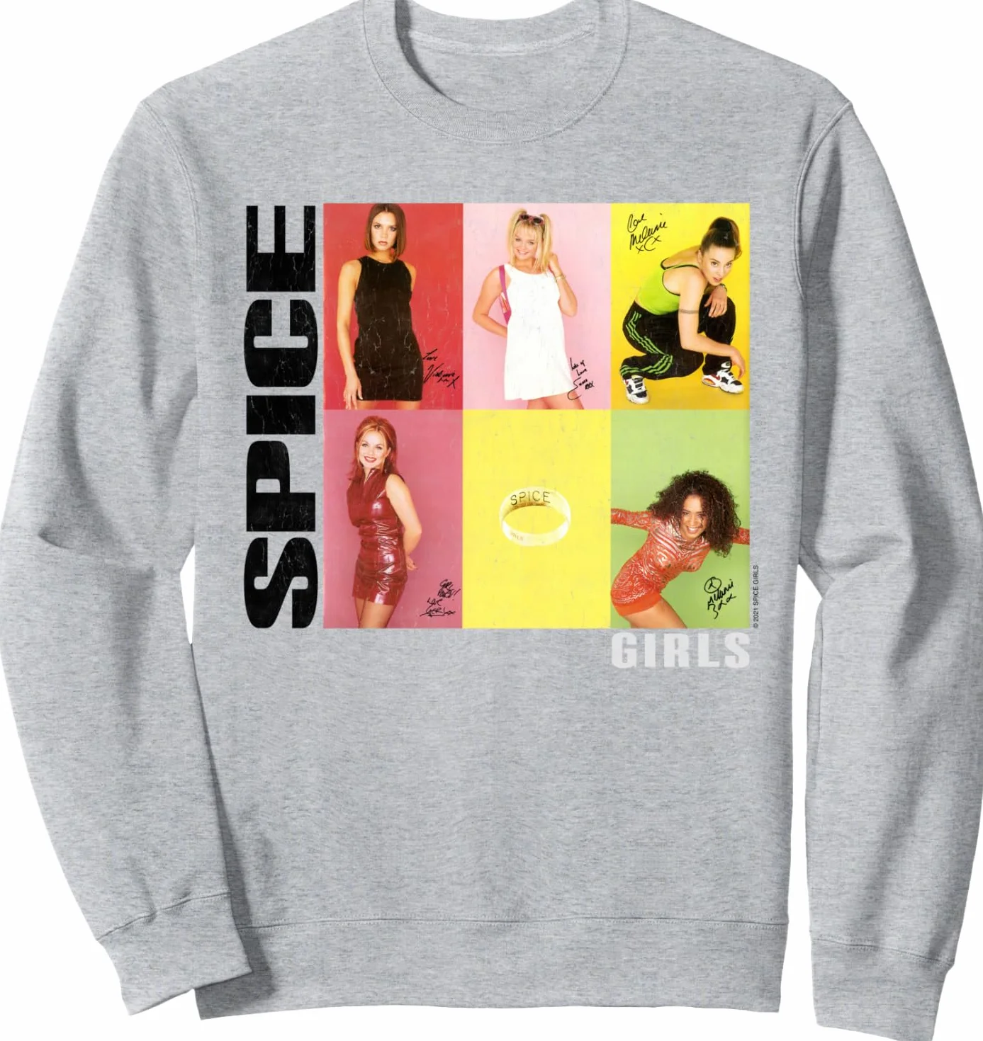 Signitures oficiales de Spice Girls Sudadera