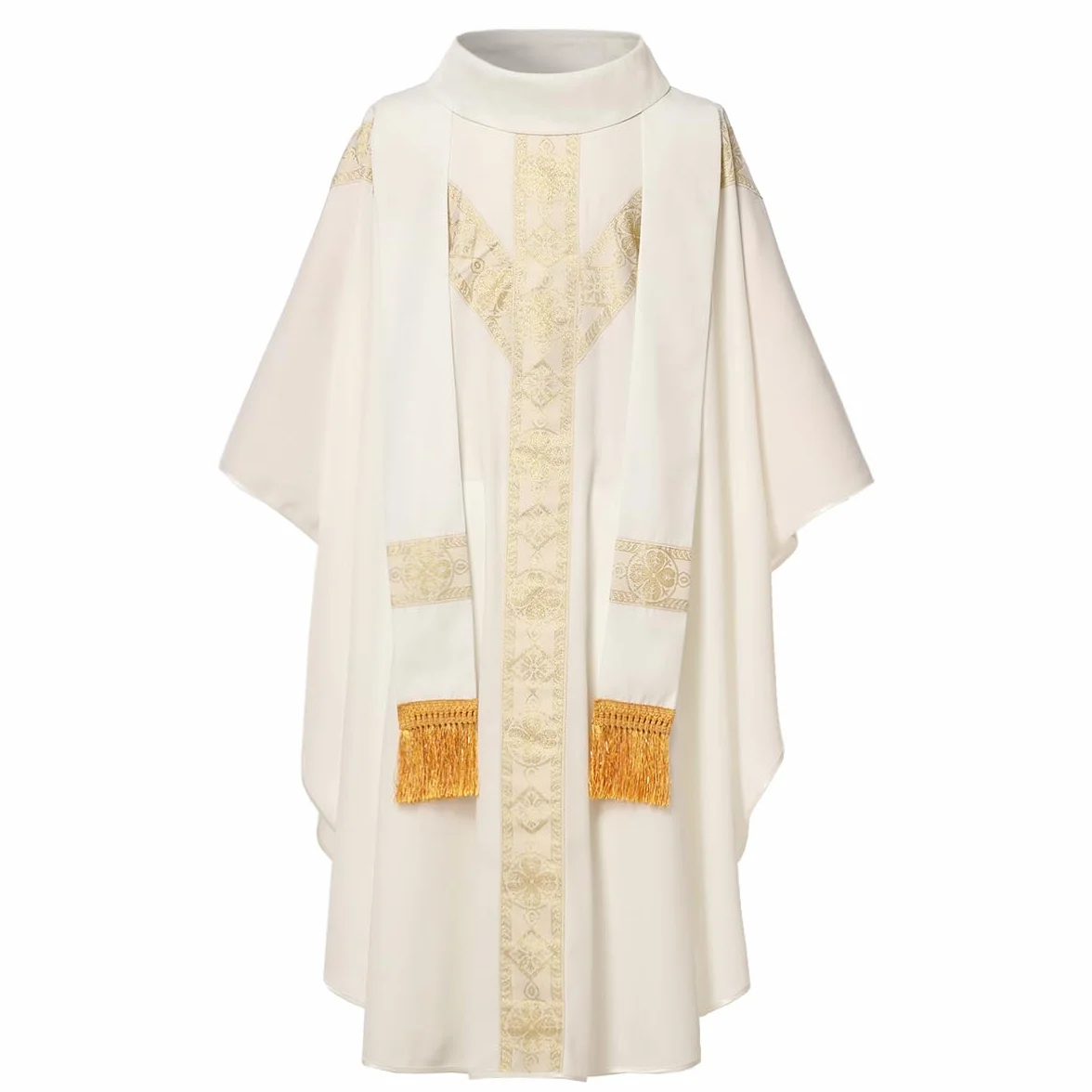 BPURB Chasuble católico con estola para sacerdote misa iglesia
