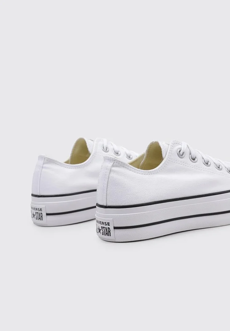 Converse Ox Platform 560251C Bianco Bianco/8.5 - 39 1/2