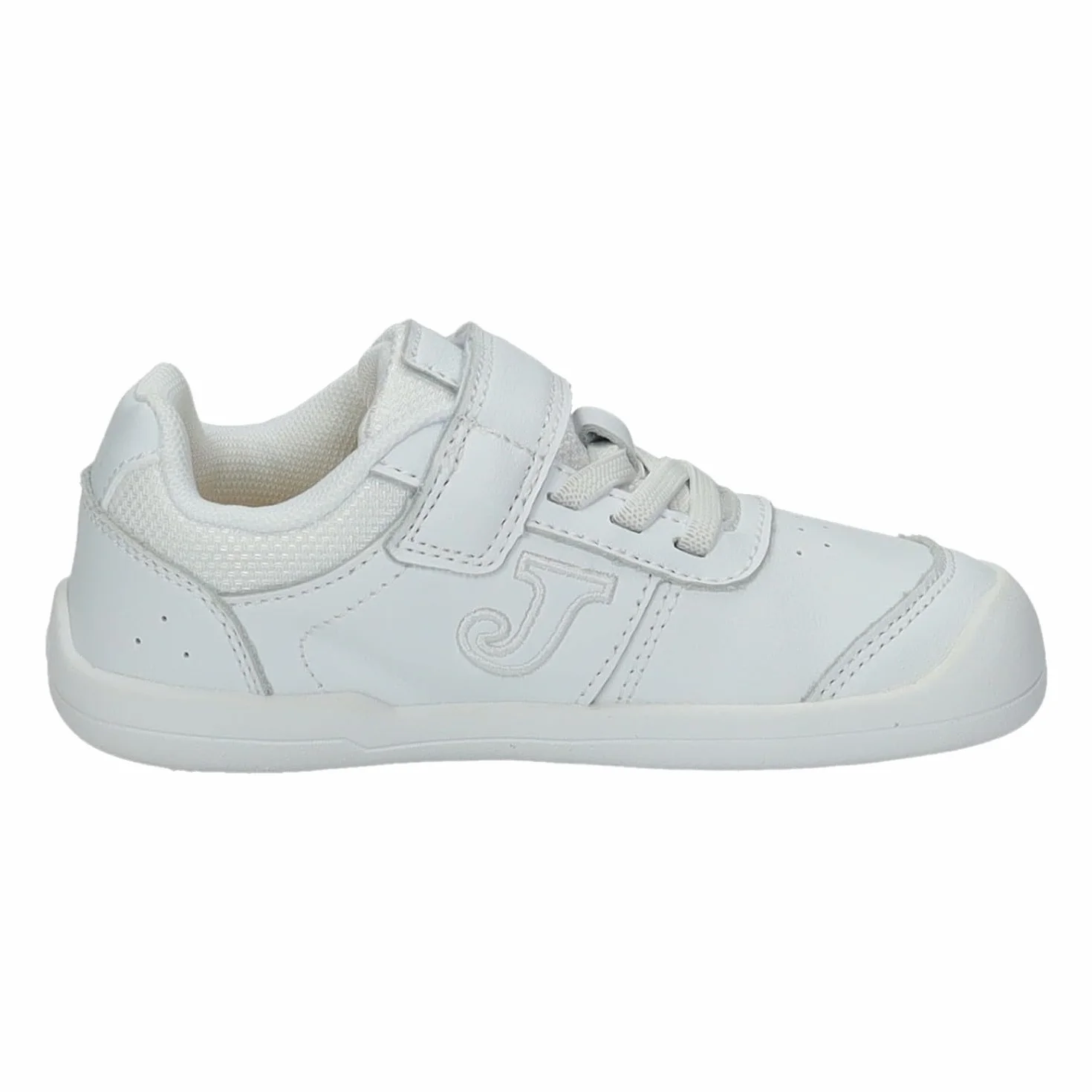 Joma JVELAS2502V Calzado Barefoot Respetuoso para niños, Piel reciclada, Libre expansión de Dedos, Suela Flexible NIÑO Zapatillas