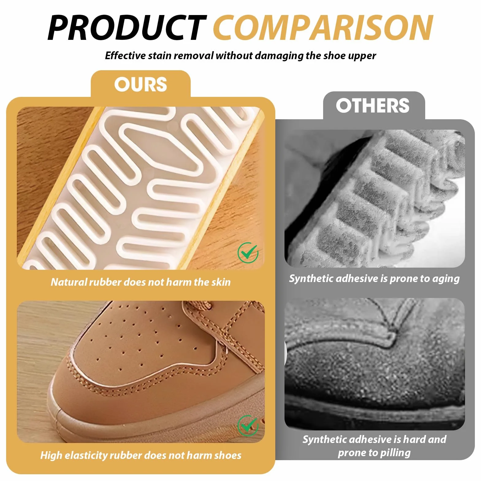 Suede Cleaner Cepillo Ante Zapatos, Juego de 2 Cepillo para Zapatos de Ante con Borrador de Limpieza, Cepillo para Limpiar Zapatos de Ante para Limpieza Protegiendo Todos los Cueros, Ante, Gamuza.
