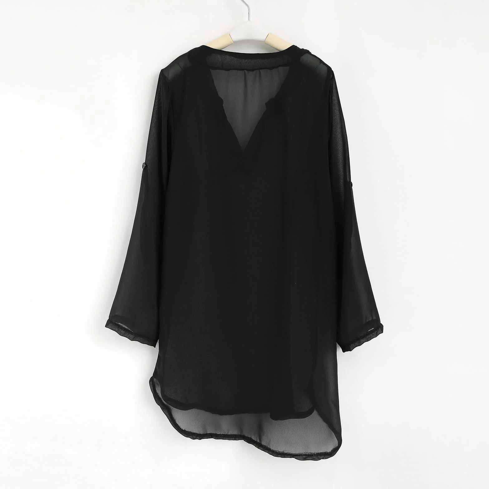 Traje de baño para niños pequeños, para la playa, camisa de gasa, bikini, traje de baño, vestido de playa, cubierta de natación, camiseta de manga larga para mujer con estampado