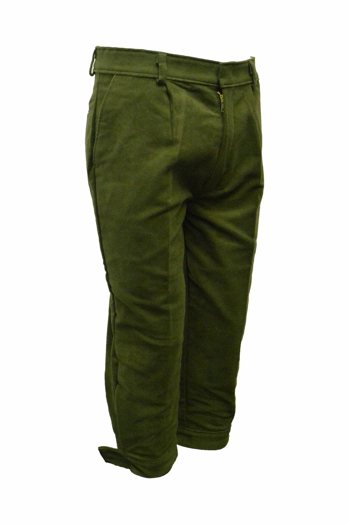 Walker and Hawkes - Pantalones Moleskin Shooting Plus Twos Breeks para Hombre - Aceituna