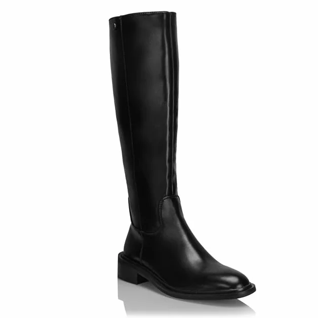Botas de equitación para mujer con cremallera lateral