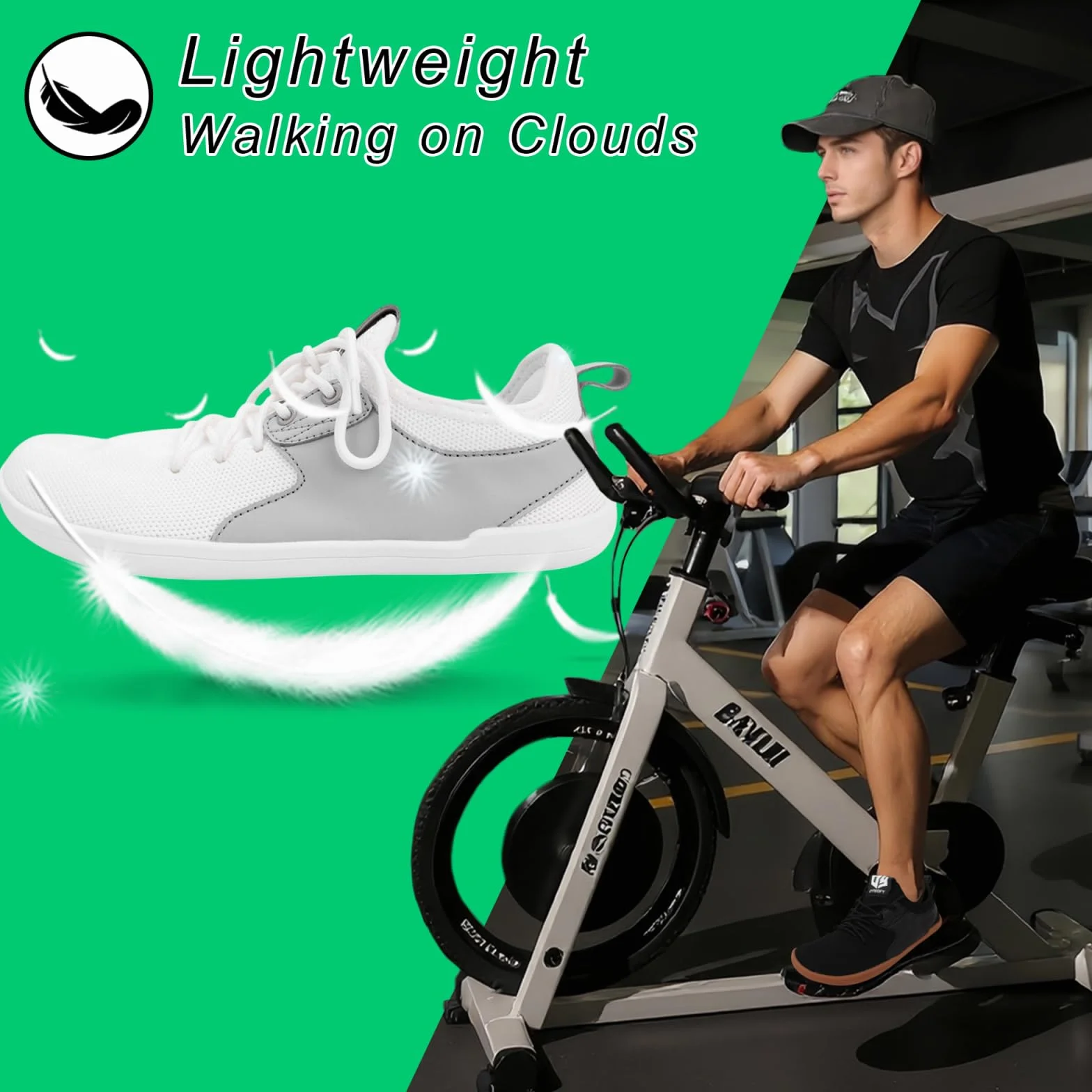 Zapatillas Barefoot Mujer Hombre Calzado Minimalista Zapatos Deportivas Casual Anchas Ligeras Antideslizante Transpirable para Primavera Verano Caminar Gym Fitness Trail