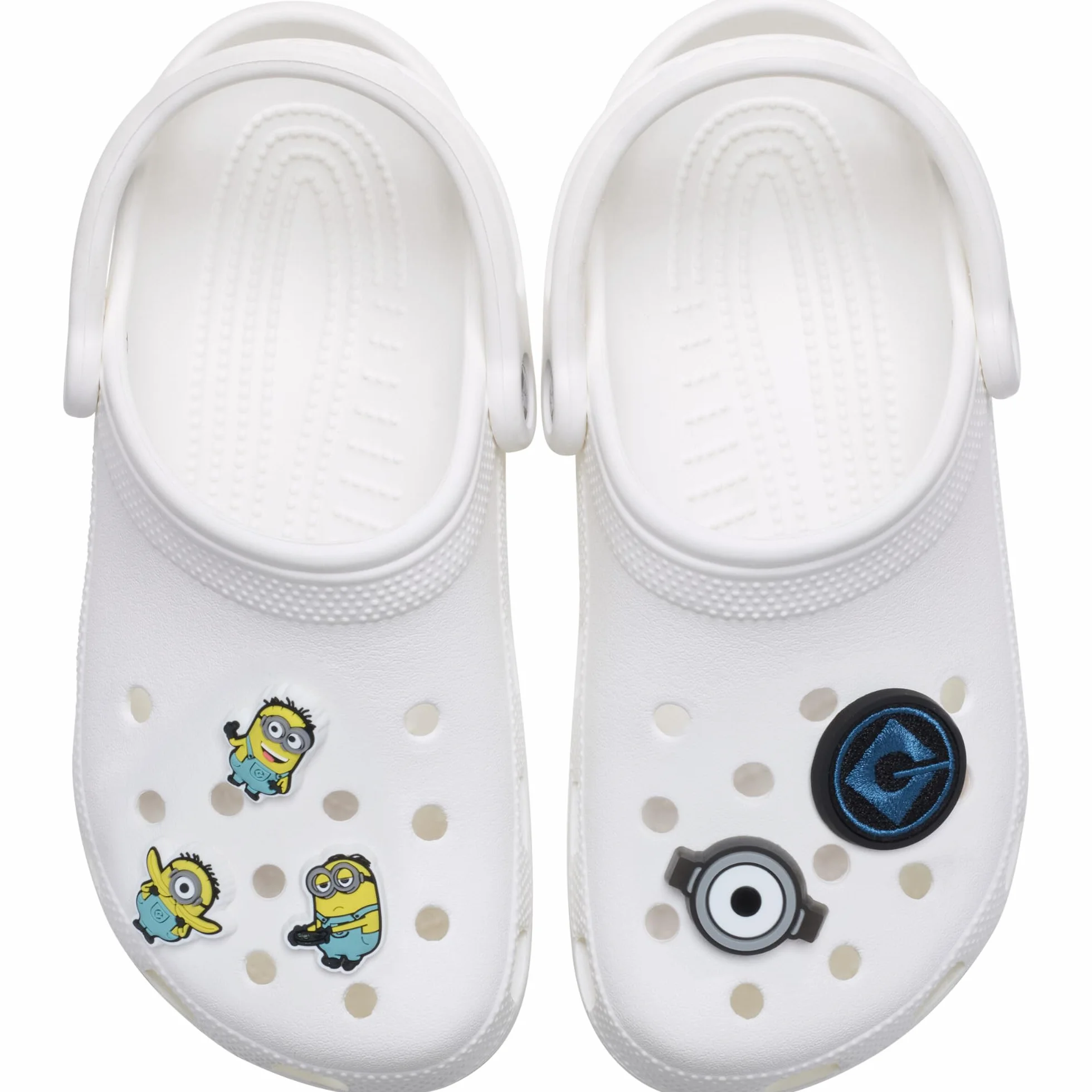 Crocs - Minions 5 Pack, Encantos para zapatos Unisexo, Multicolor,