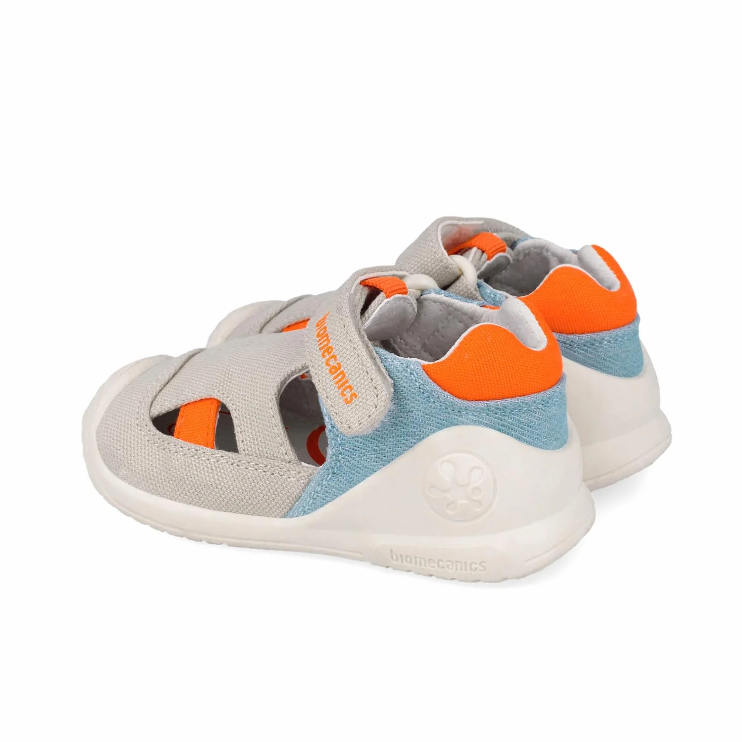 Biomecanics Sandalias Casuales de Lona Azules Infantil