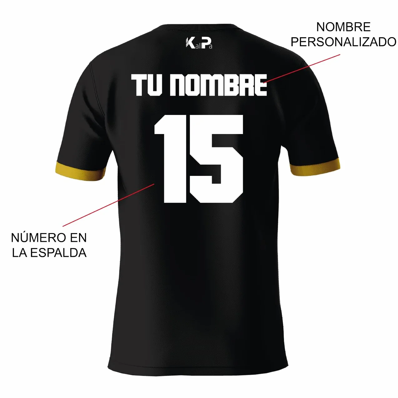 Equipación Deportiva de fútbol Personalizada. Unisex niños y Adultos. Solo Camiseta. Personaliza con tu Nombre, Escudo y número. Diferentes Modelos y Colores.