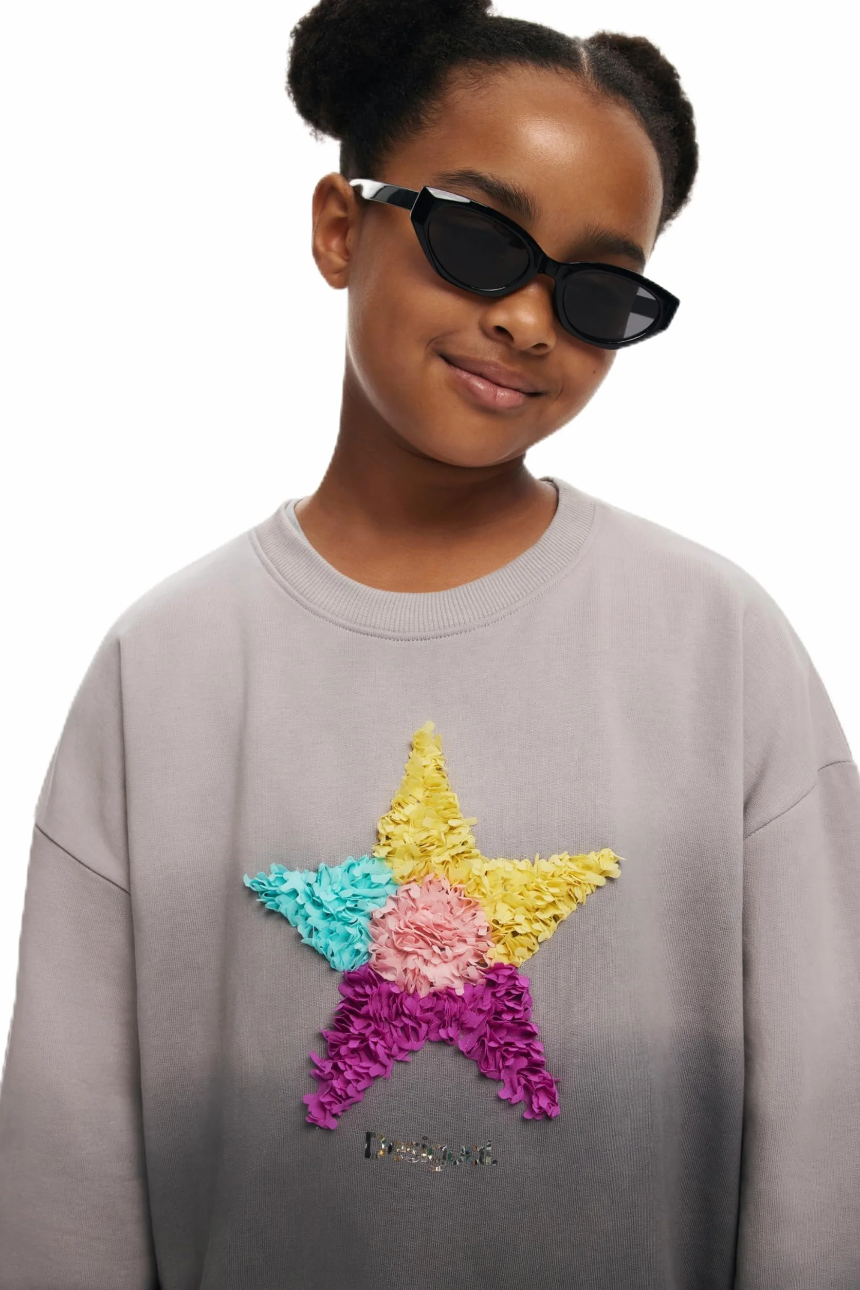 Desigual Sweat_FL Sweatshirt para Niñas