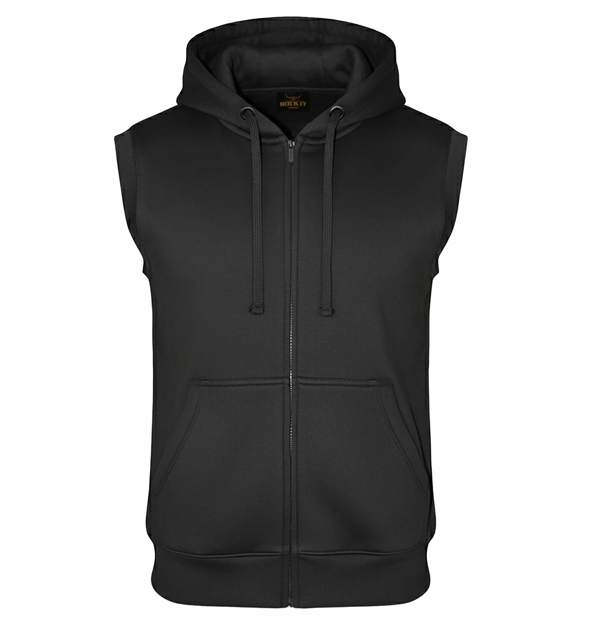 ROCK-IT Apparel Chaqueta con Capucha sin Mangas para Hombre I Sudadera con Capucha de Primera Calidad con Tejido Muy Suave Tallas S-4XL Jogging, Entrenamiento, Fitness