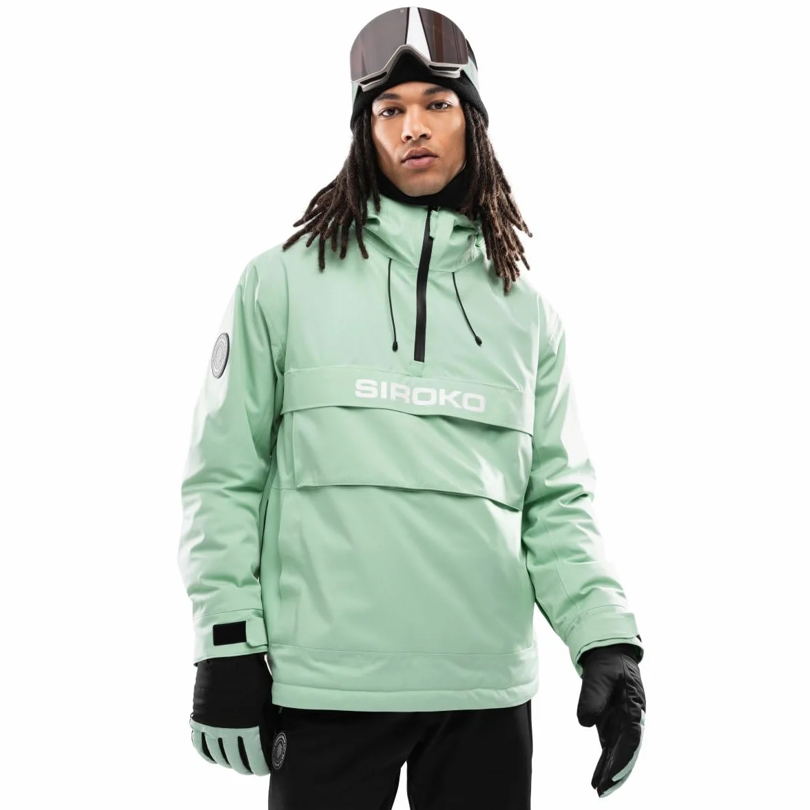 SIROKO Chaqueta de snowboard esquí y nieve W6 Elm Verde