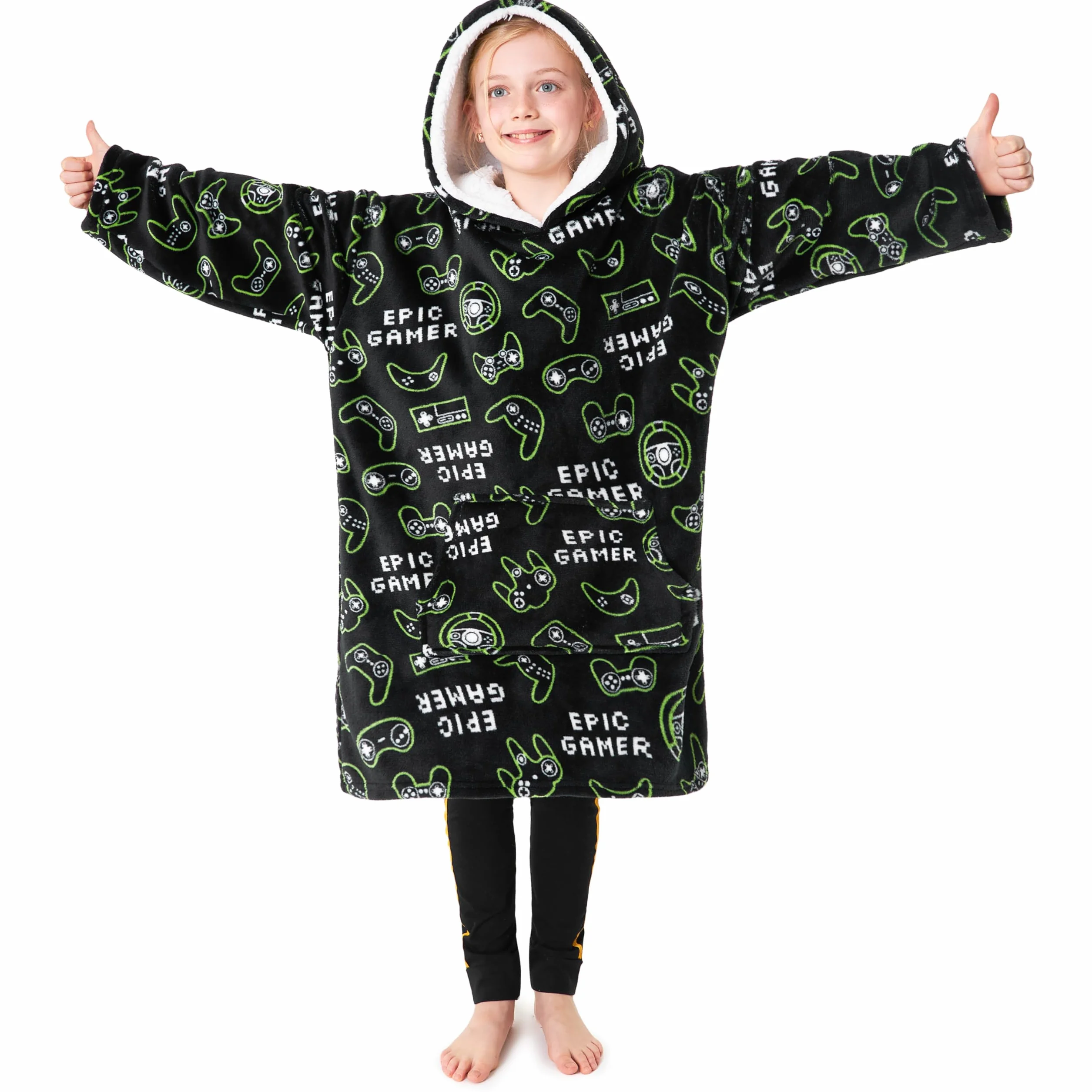 CityComfort Sudadera Niño Divertida - Sudadera Manta para Niños