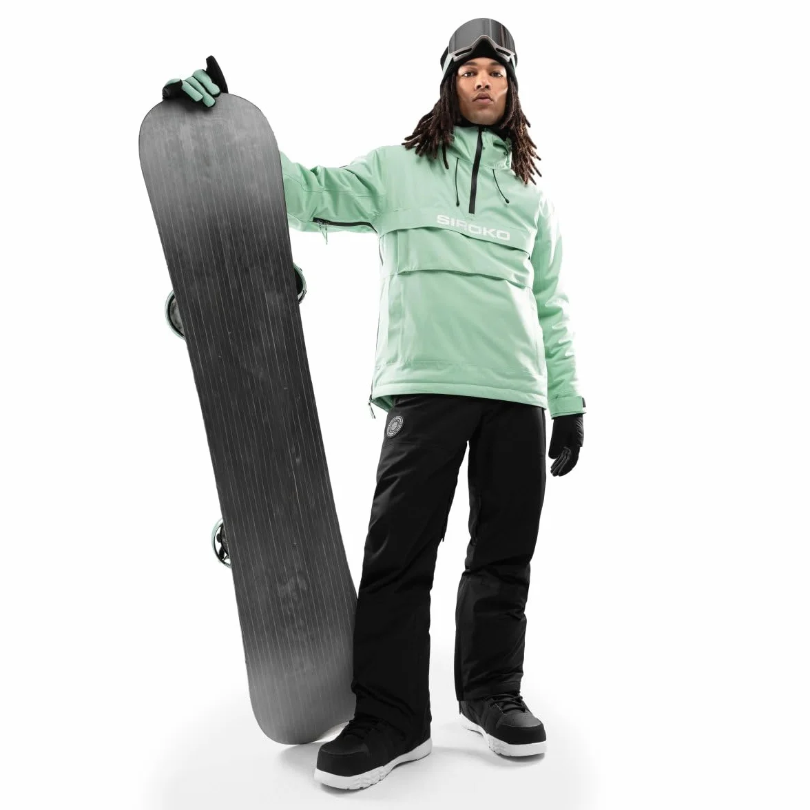 SIROKO Chaqueta de snowboard esquí y nieve W6 Elm Verde