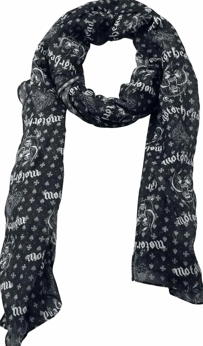 Motörhead Logo Unisex Pañuelo Negro