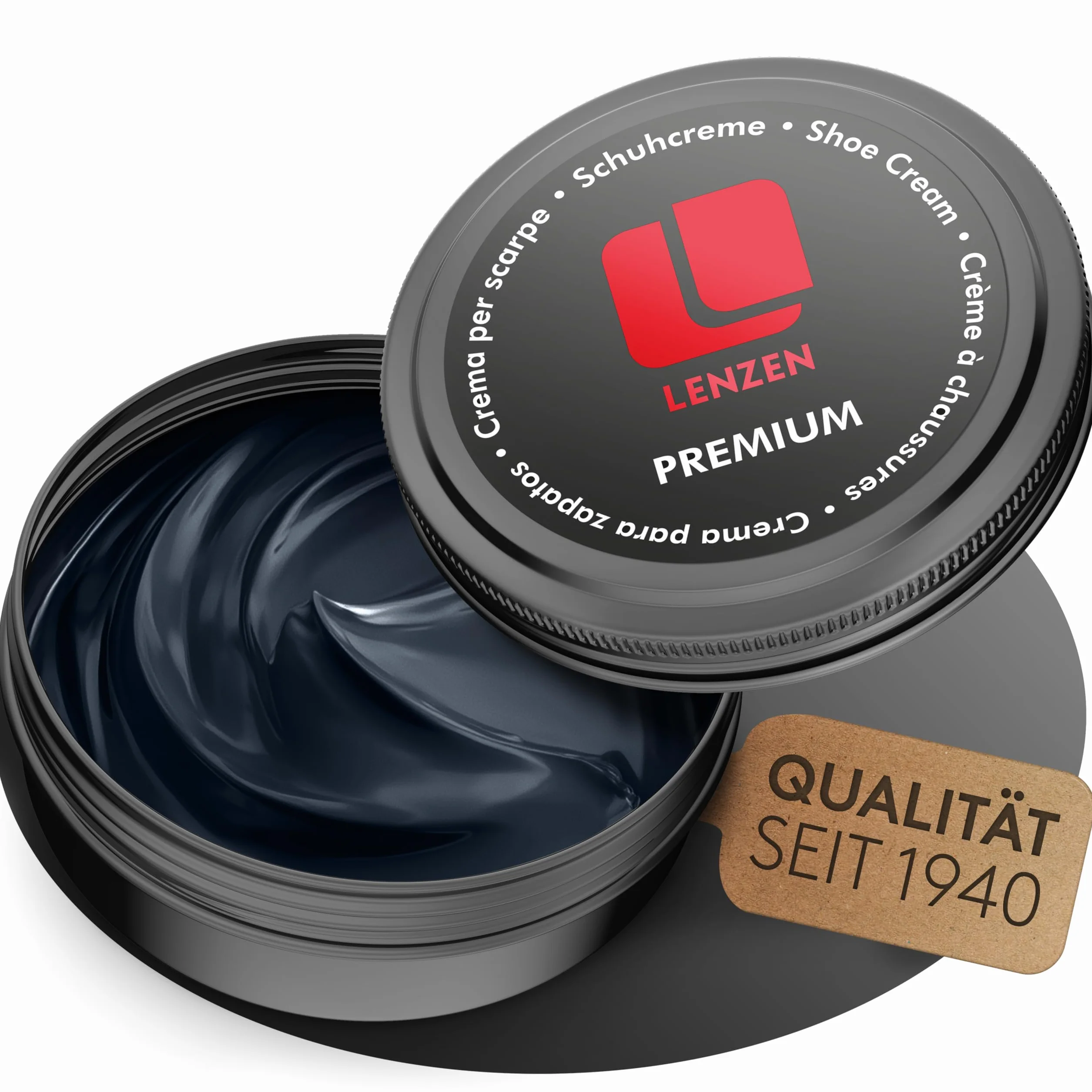 Premium Betun Zapatos para cuero liso y granulado I betun con brillo y renovación del color I tinte para zapatos ante I tinte para zapatos de piel I crema zapatos en diferentes colores