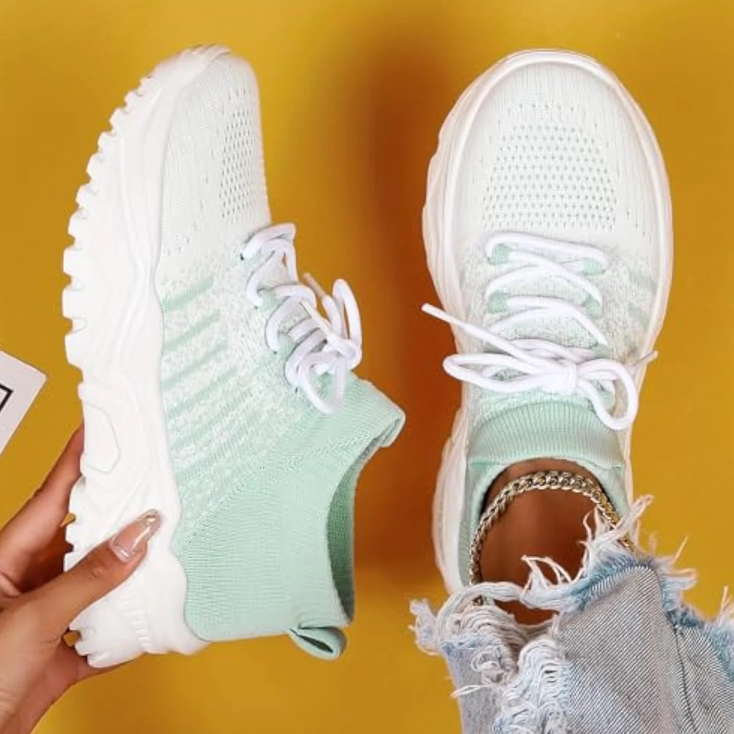 Zapatos Nurse Babe, zapatillas clásicas de malla transpirable sin cordones, zapatillas ligeras y antideslizantes,zapatillas ortopédicas de malla transpirables y ligeras y antideslizantes