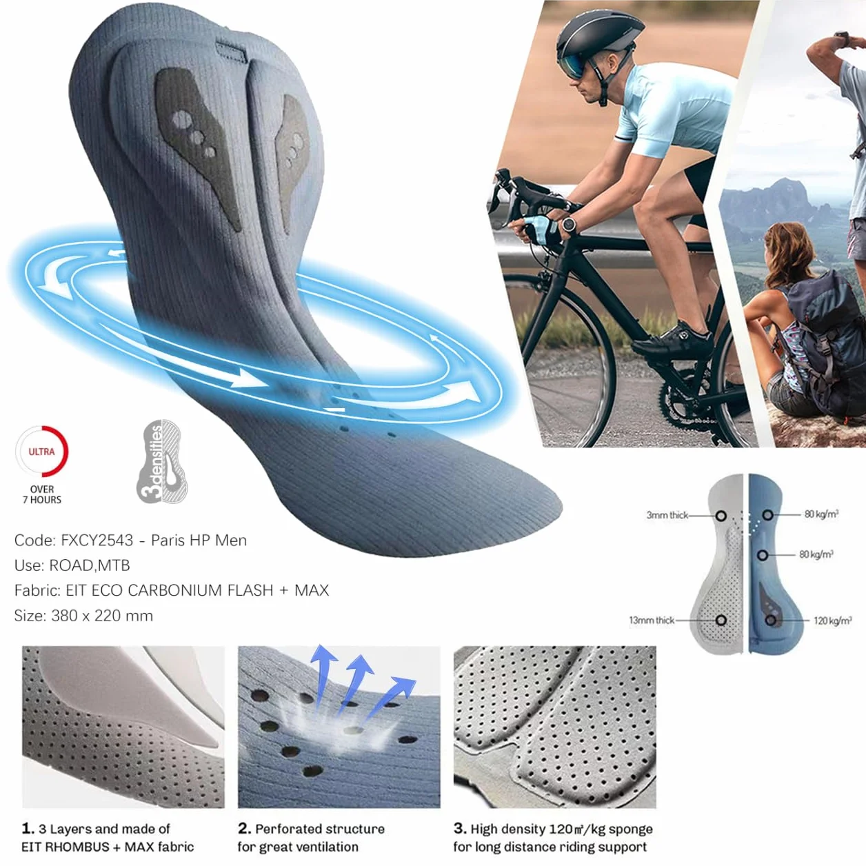 Traje de Triatlón de una Pieza para Hombre＋Acolchado Profesional de Competición,Ligero,Sin Mangas,Traje de Triatlón para Hombre,para Carreras,Ciclismo,Natación