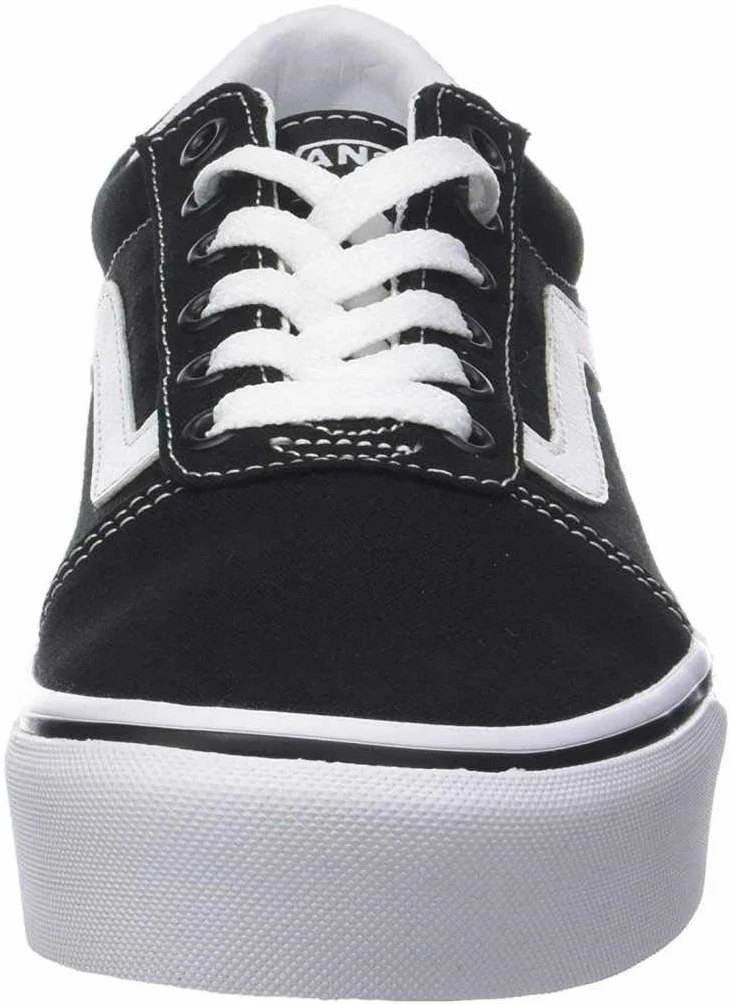 Vans Ward Platform Sneaker Patchwork Light Blue 36 EU