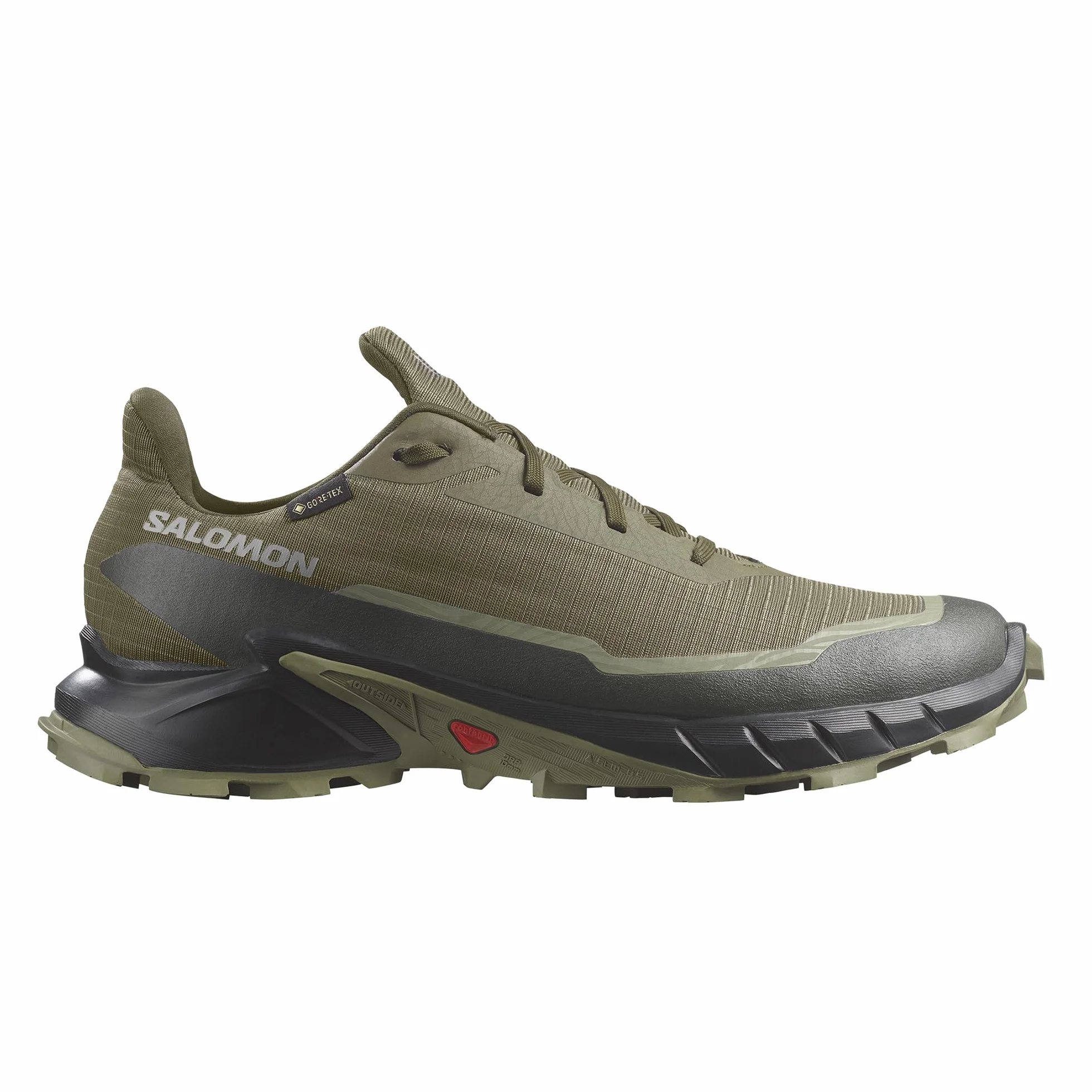 Salomon ALPHACROSS 5 Gore-Tex Impermeables Zapatillas de Senderismo para Hombre