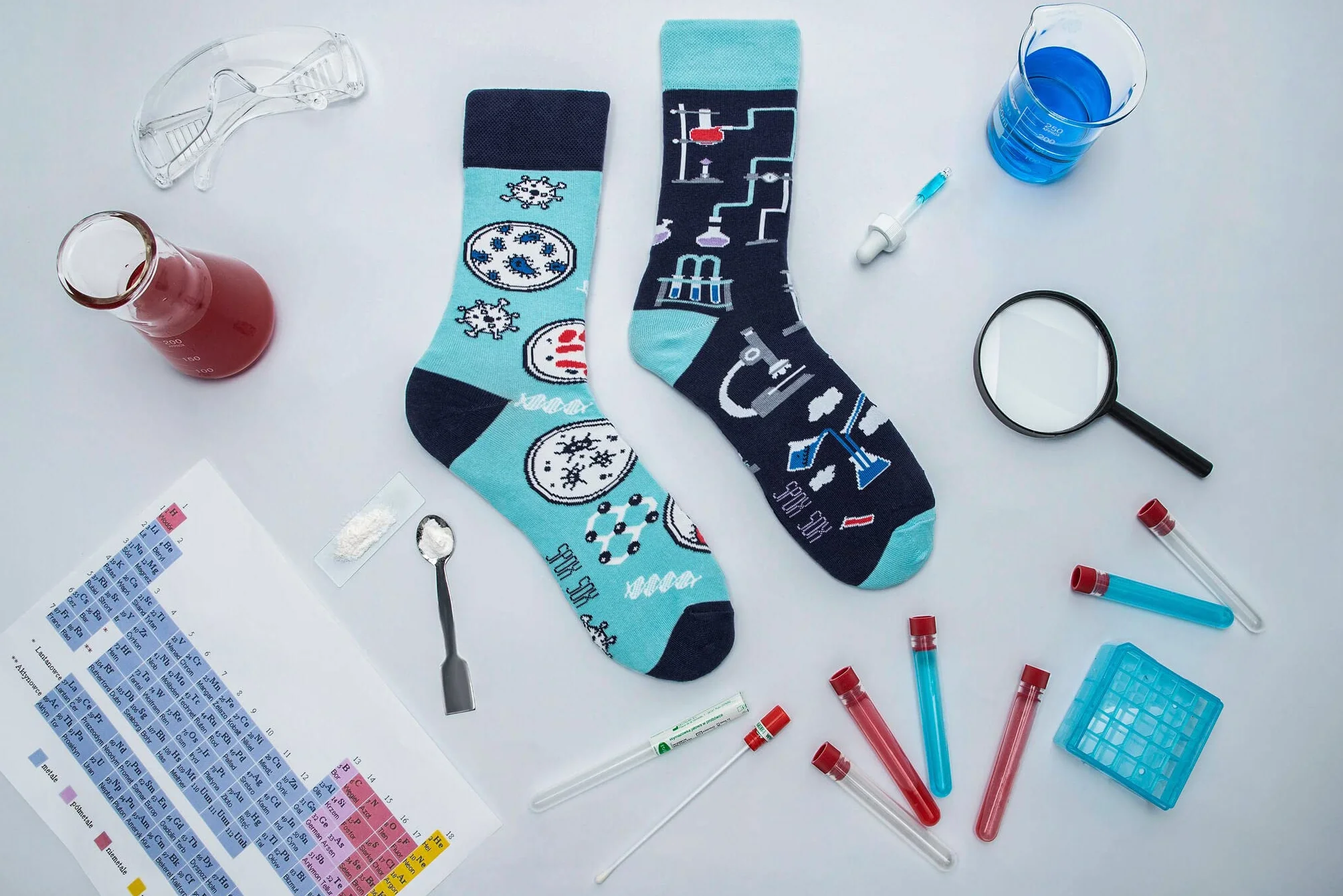 Spox Sox - calcetines coloridos, divertidos y extravagantes - un regalo divertido