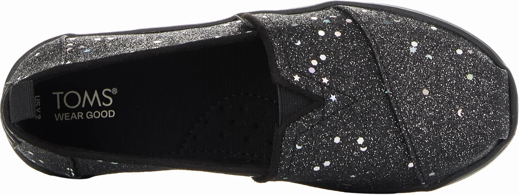 TOMS Classic Alpargata Mocasín Plano Niñas
