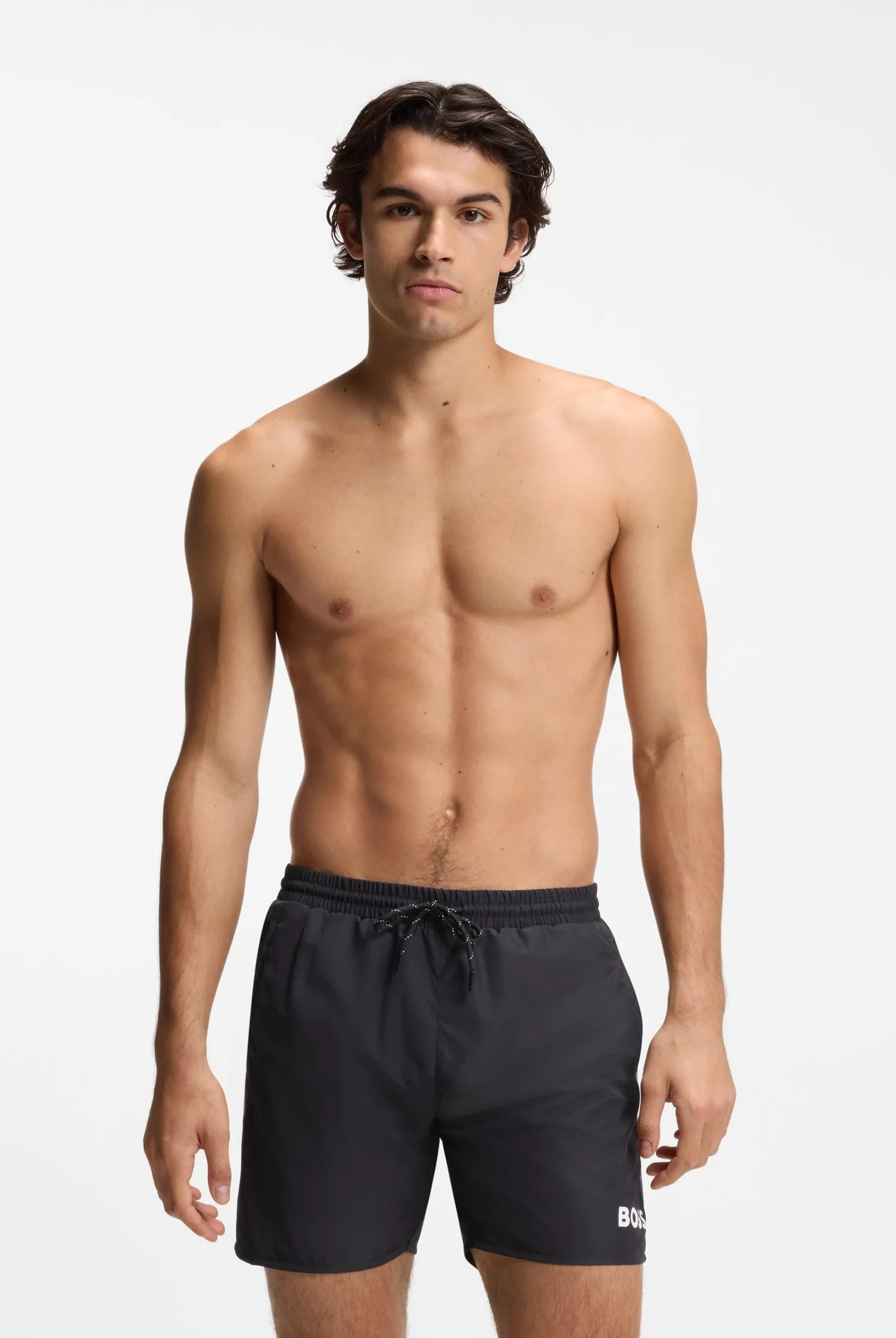 Boss Bañador de Longitud Media Bañadores Ajustados para Hombre Hombre