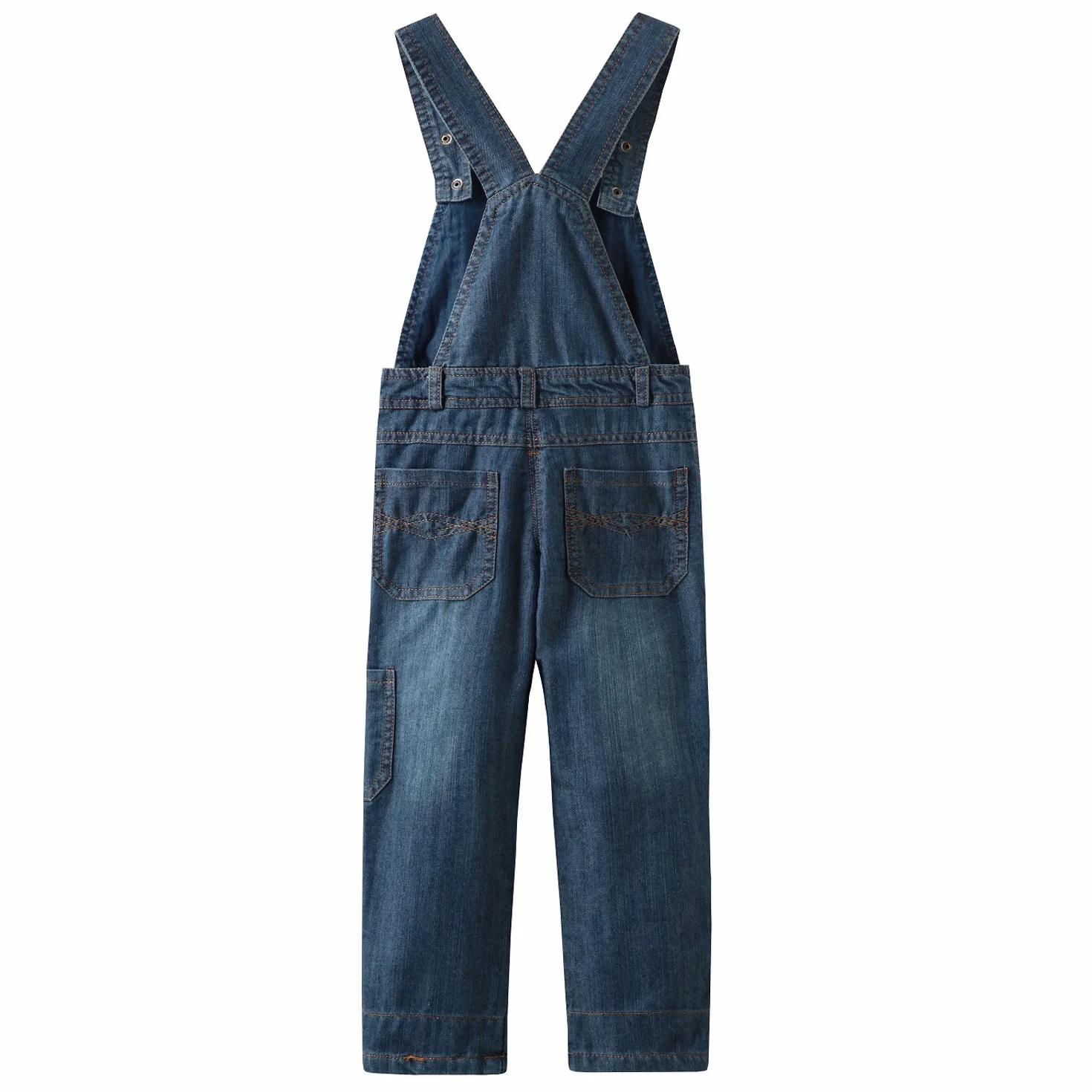 Grandwish Niños Mono Jeans peto Vaquero unisex 3 años - 10 años
