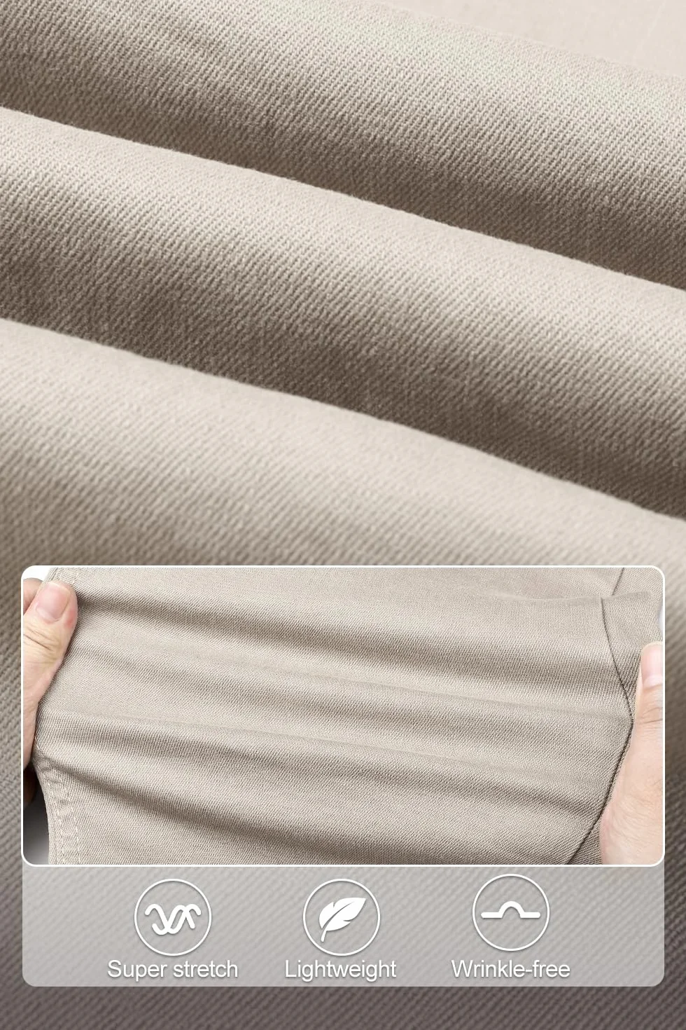 GINGTTO Hombre Pantalón Vaqueros Skinny Fit Super Elasticos Denim Jeans Slim Stretch Pantalones