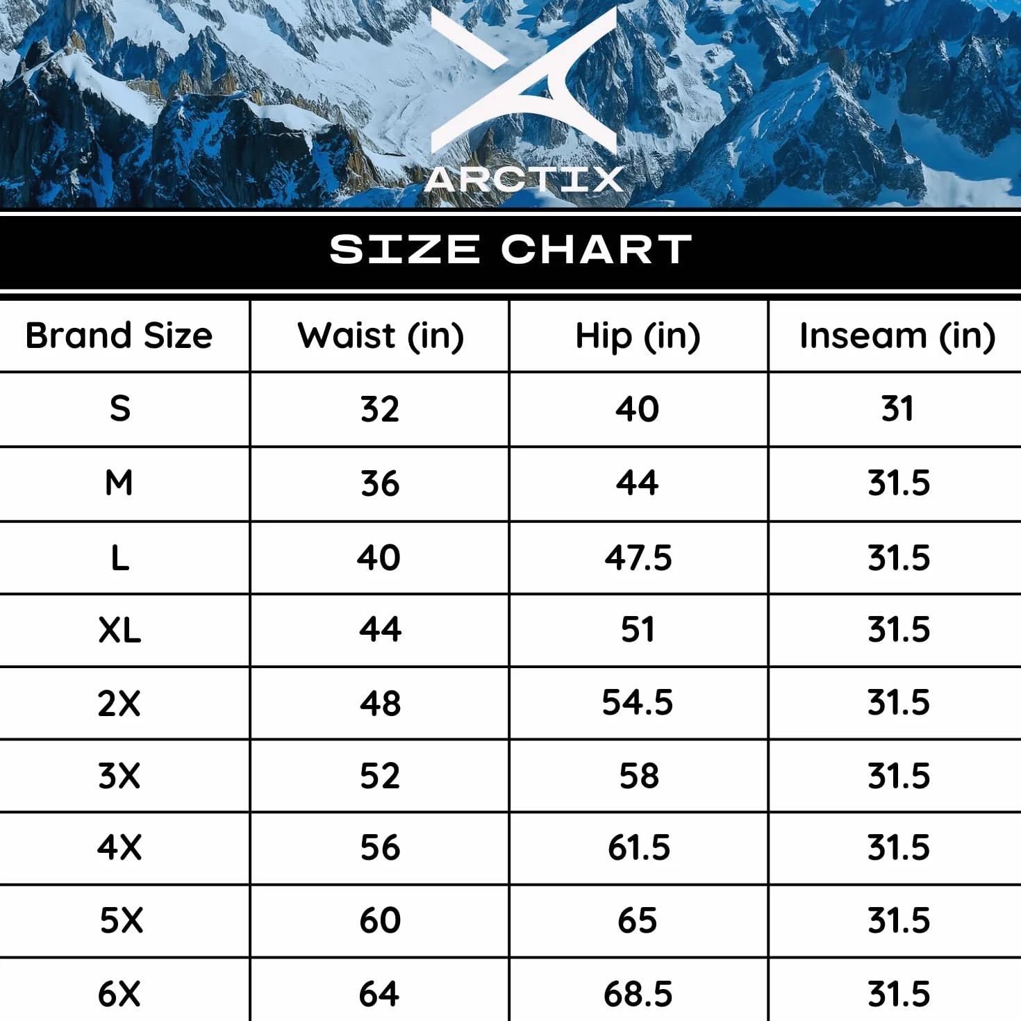 ARCTIX Men's Snow Pants