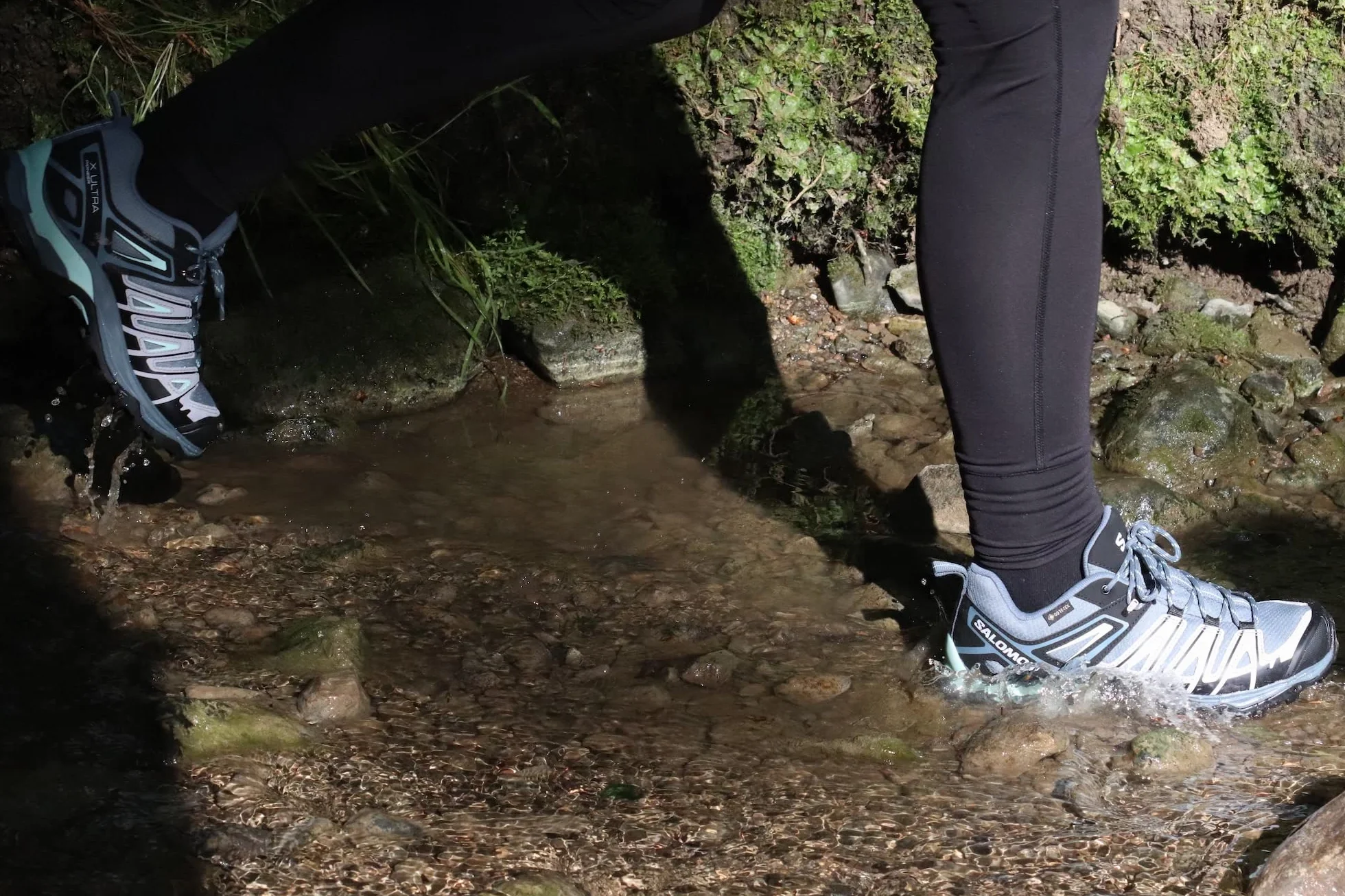 SALOMON X Ultra Pioneer Gore-Tex Zapatillas Outdoor para Mujer, Cualquier clima, Sujeción del pie segura, Estabilidad y amortiguación