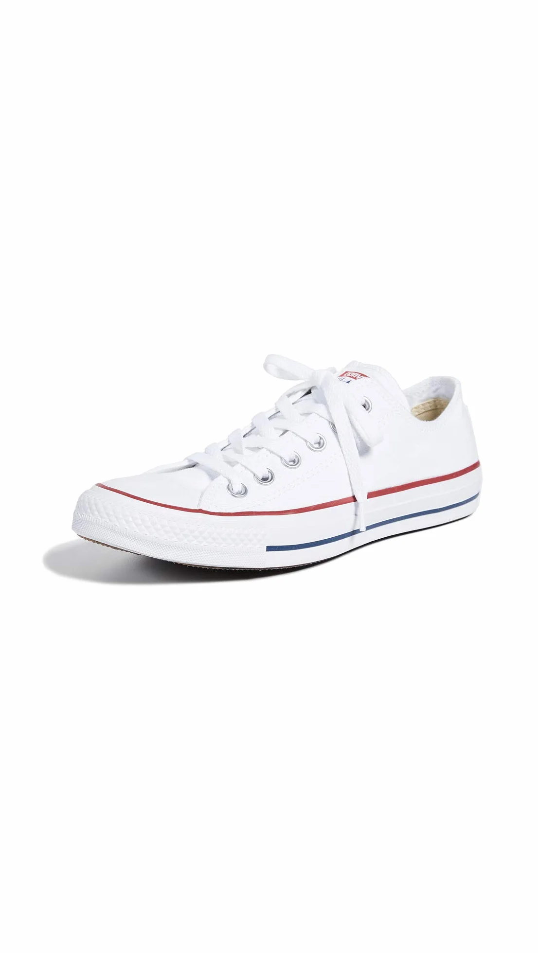 Converse All Star Ox Canvas Zapatillas Blancas- UK 7.5