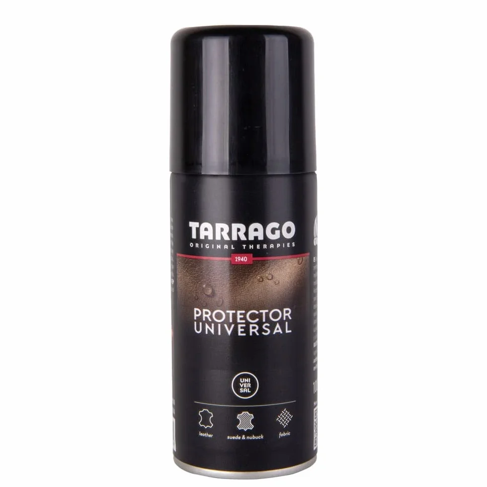 Tarrago Protector Universal 100 ml – Spray Impermeabilizante Invisible para Calzado y Prendas | Cuero, Ante, Nobuck y Textiles | Repele Agua y Suciedad | Mantiene la Transpirabilidad | Incoloro
