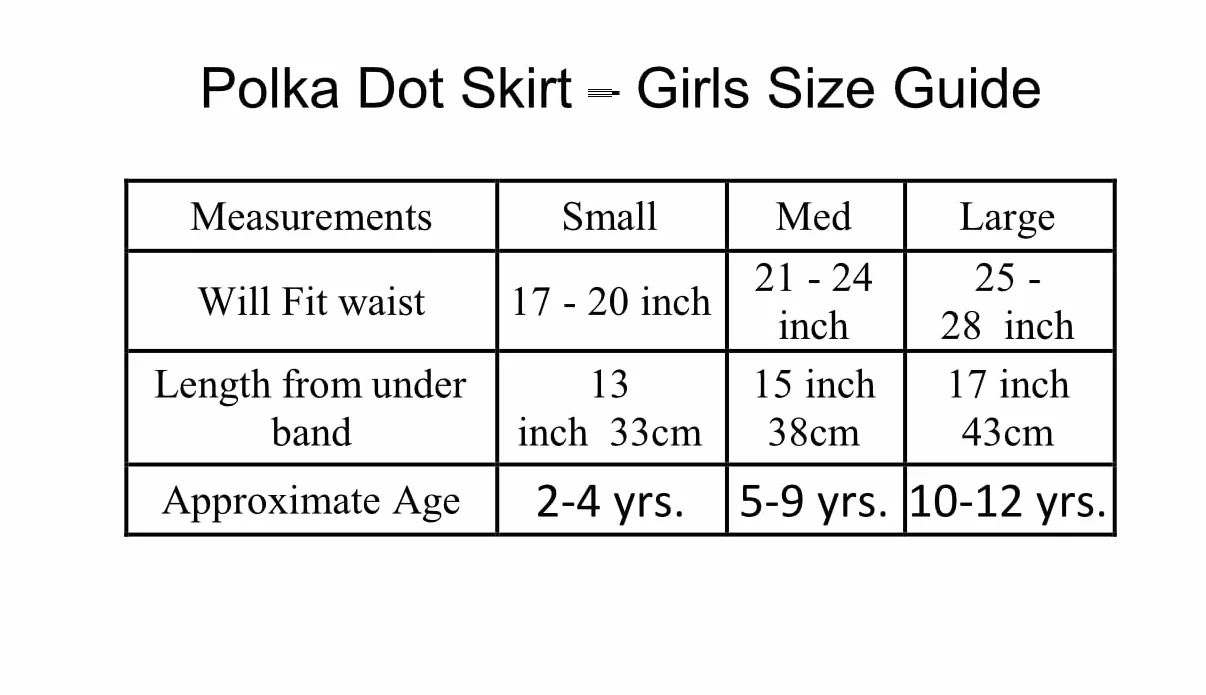 Brigitta Girls Polka Skirt and Scarf