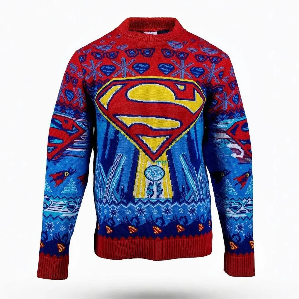 Jersey Navidad Superman XL