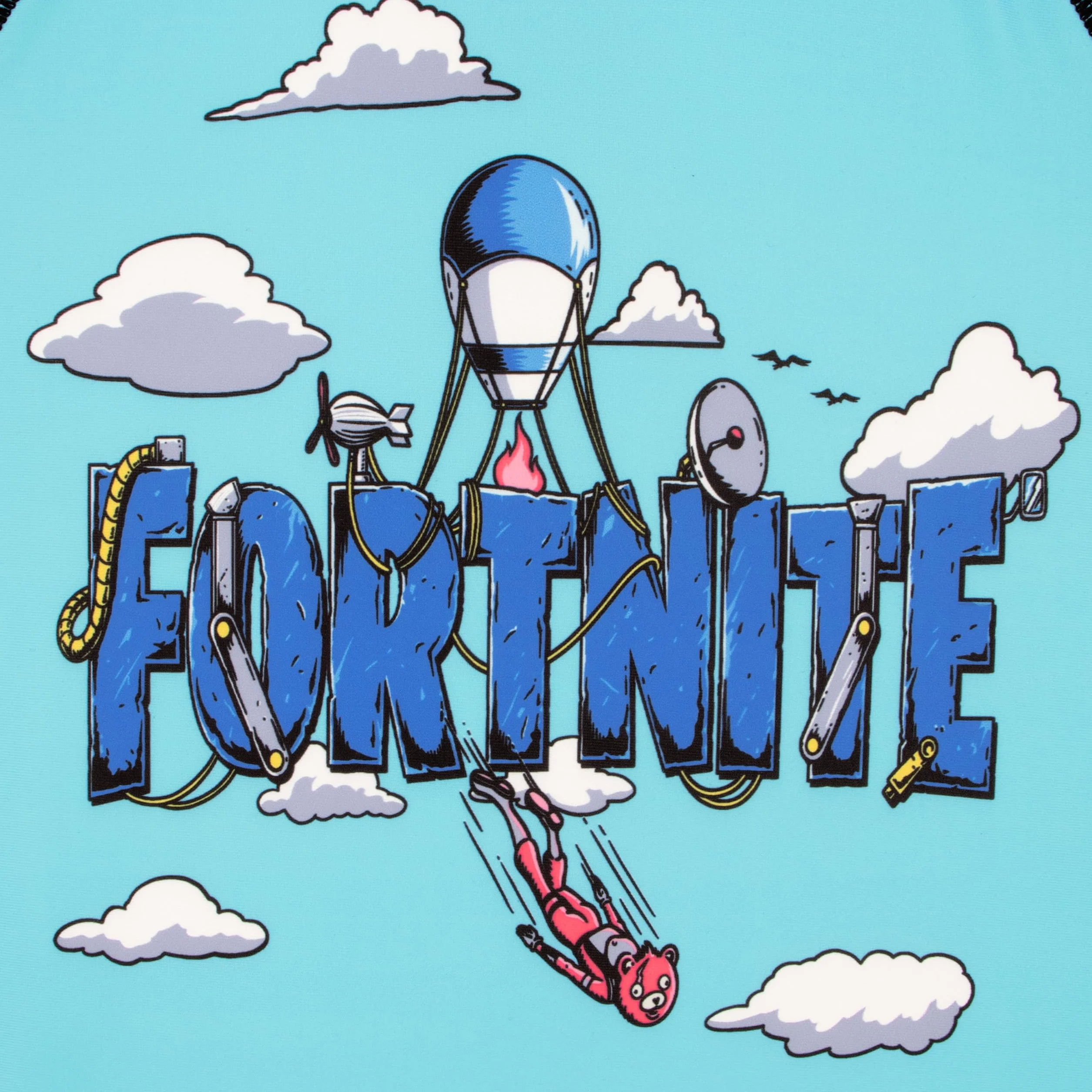 Fortnite Bañador Niño, Conjunto De Baño De Dos Piezas, Bañador Natacion Niño Manga Larga Azul Y Negro