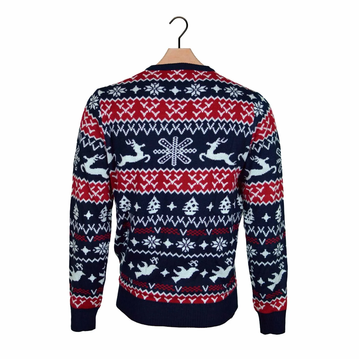 Jersey Navideño para Mujer, Hombre y Niños Renos y Motivos Navideños