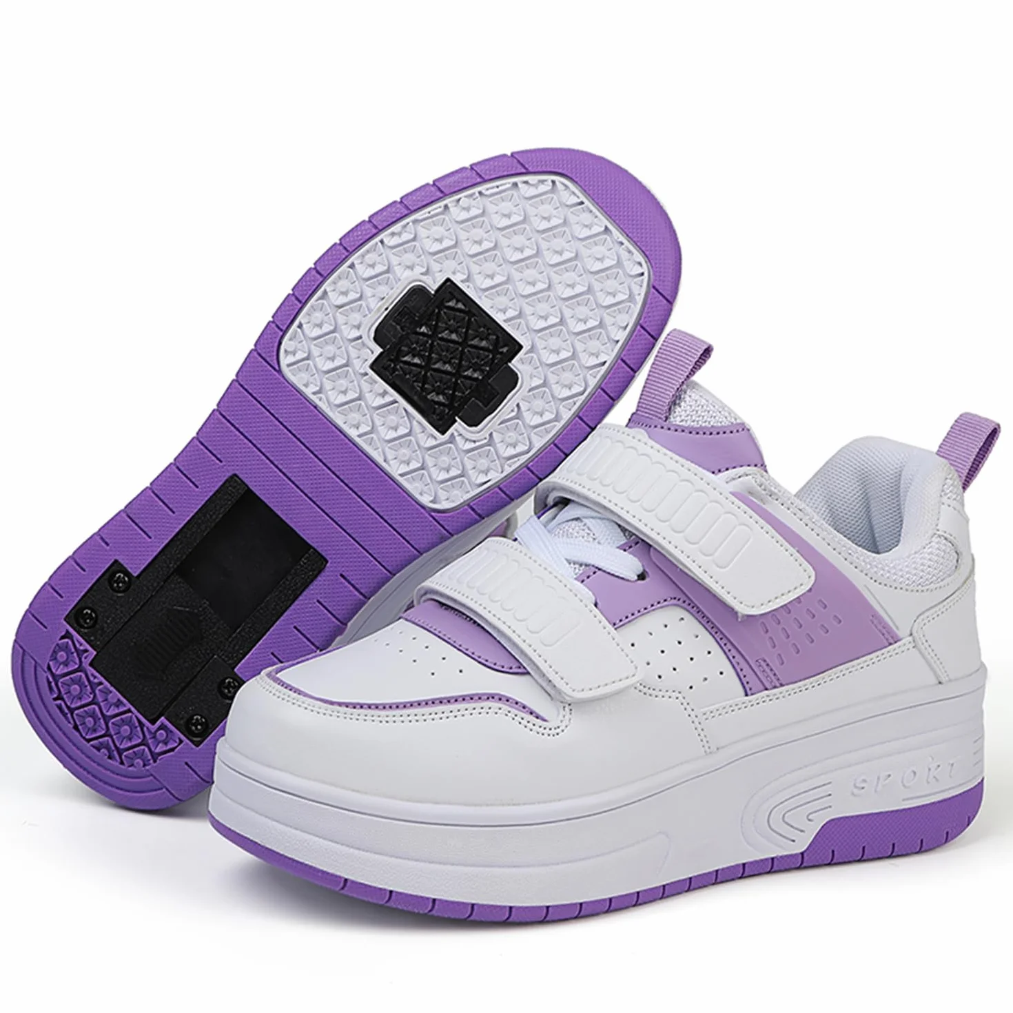 Zapatillas con Ruedas niña y niños Calzado de Skateboarding Zapatillas Patines Regalos creativos de Vacaciones para niños