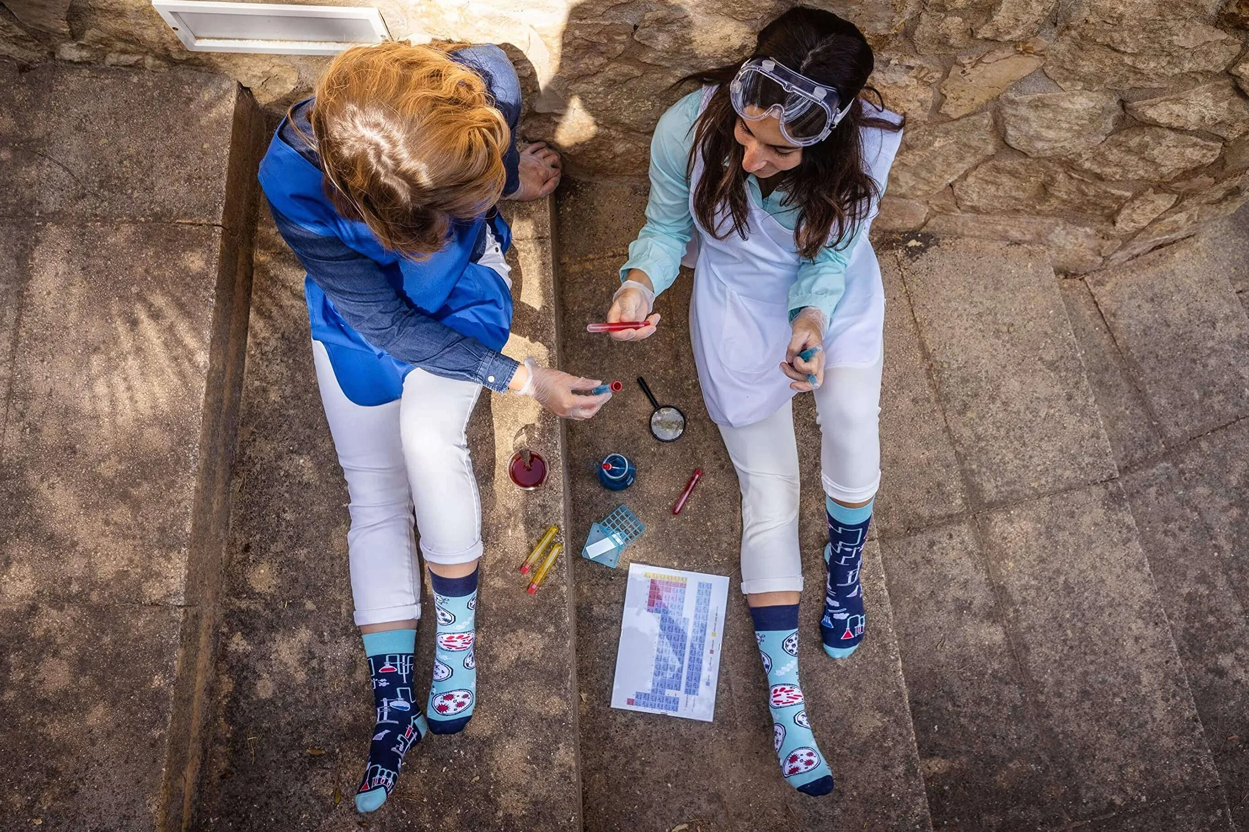 Spox Sox - calcetines coloridos, divertidos y extravagantes - un regalo divertido
