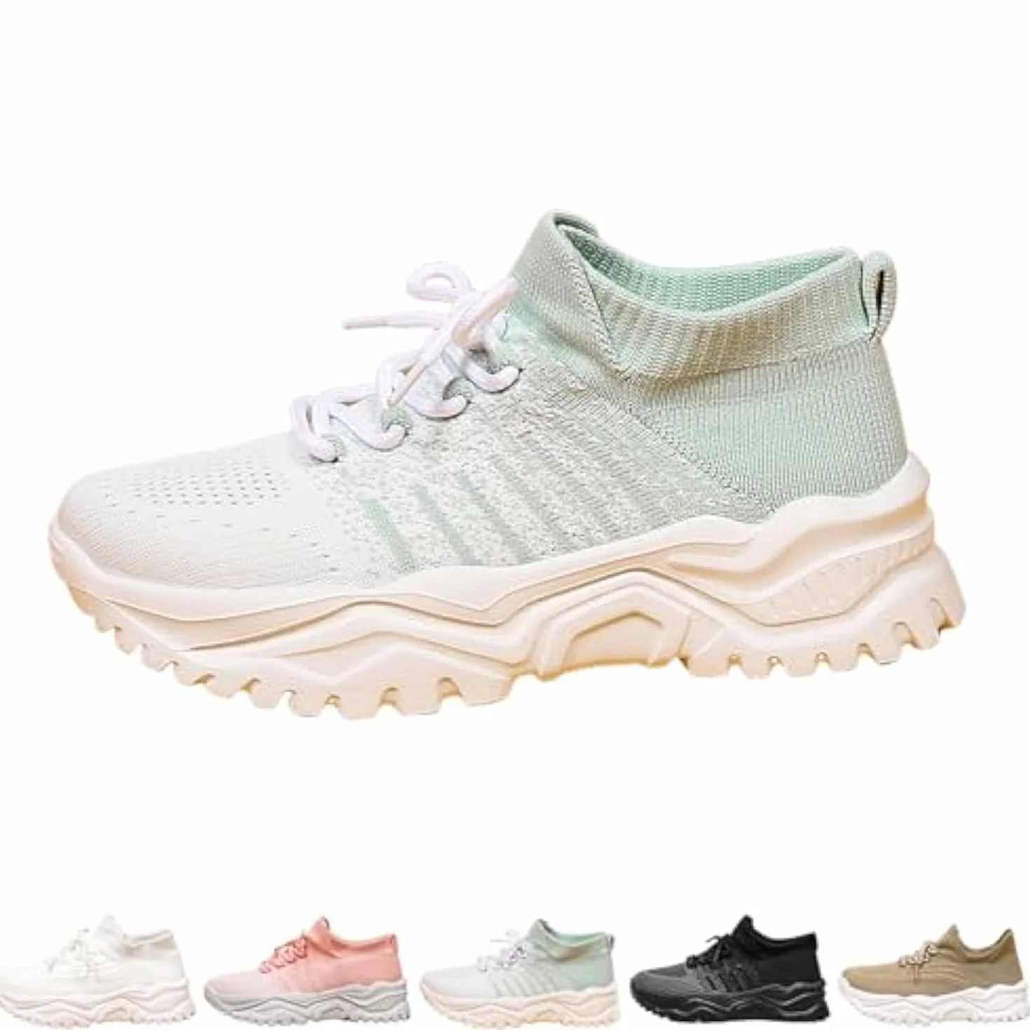 Zapatos Nurse Babe, zapatillas clásicas de malla transpirable sin cordones, zapatillas ligeras y antideslizantes,zapatillas ortopédicas de malla transpirables y ligeras y antideslizantes