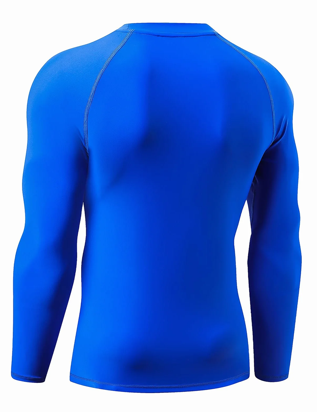 LAFROI Camiseta de Manga Larga para Hombre, protección Solar UPF 50+, de compresión, BJJ, para natación, protección contra erupciones